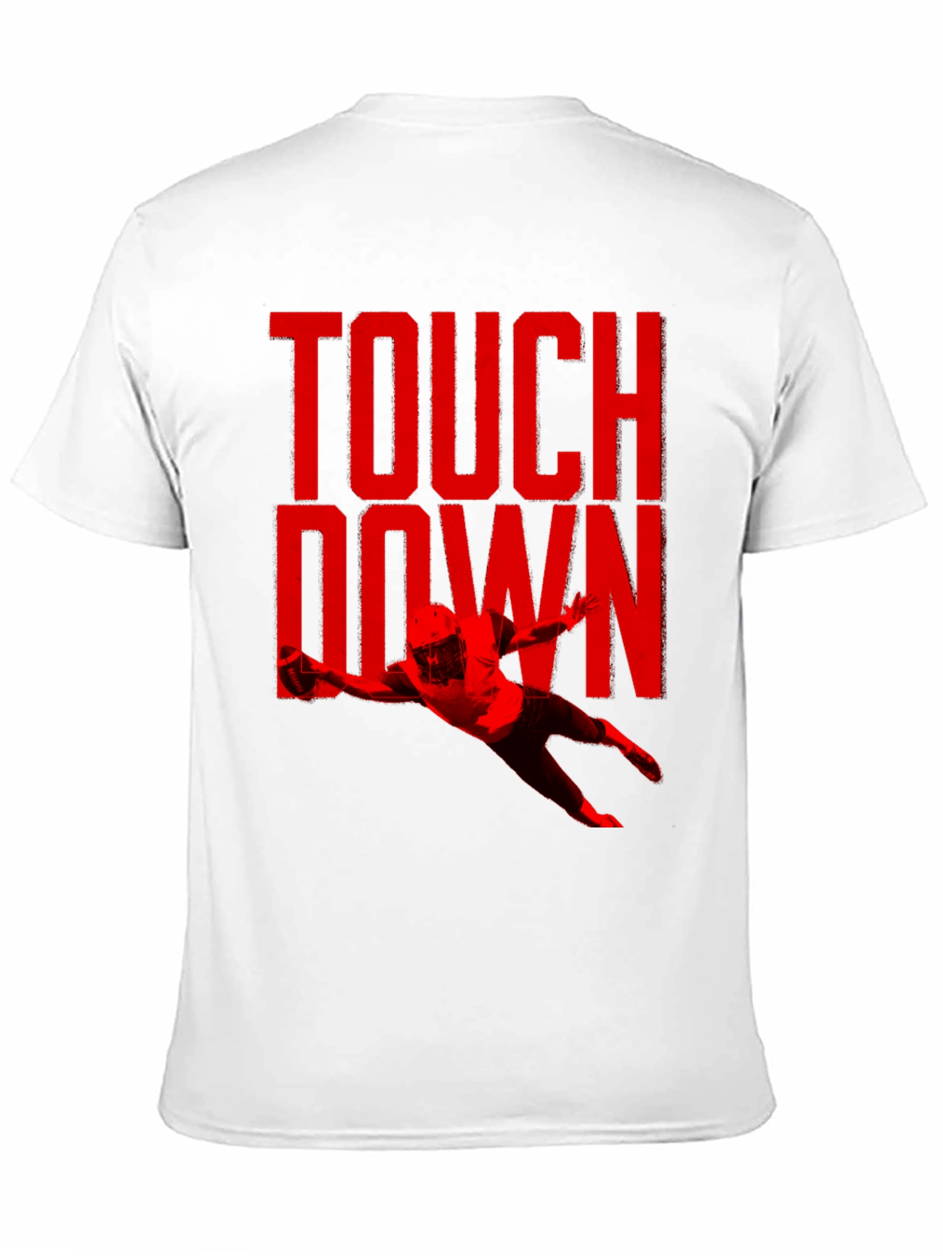 Touchdown Graphic Tee - Football Fan Shirt