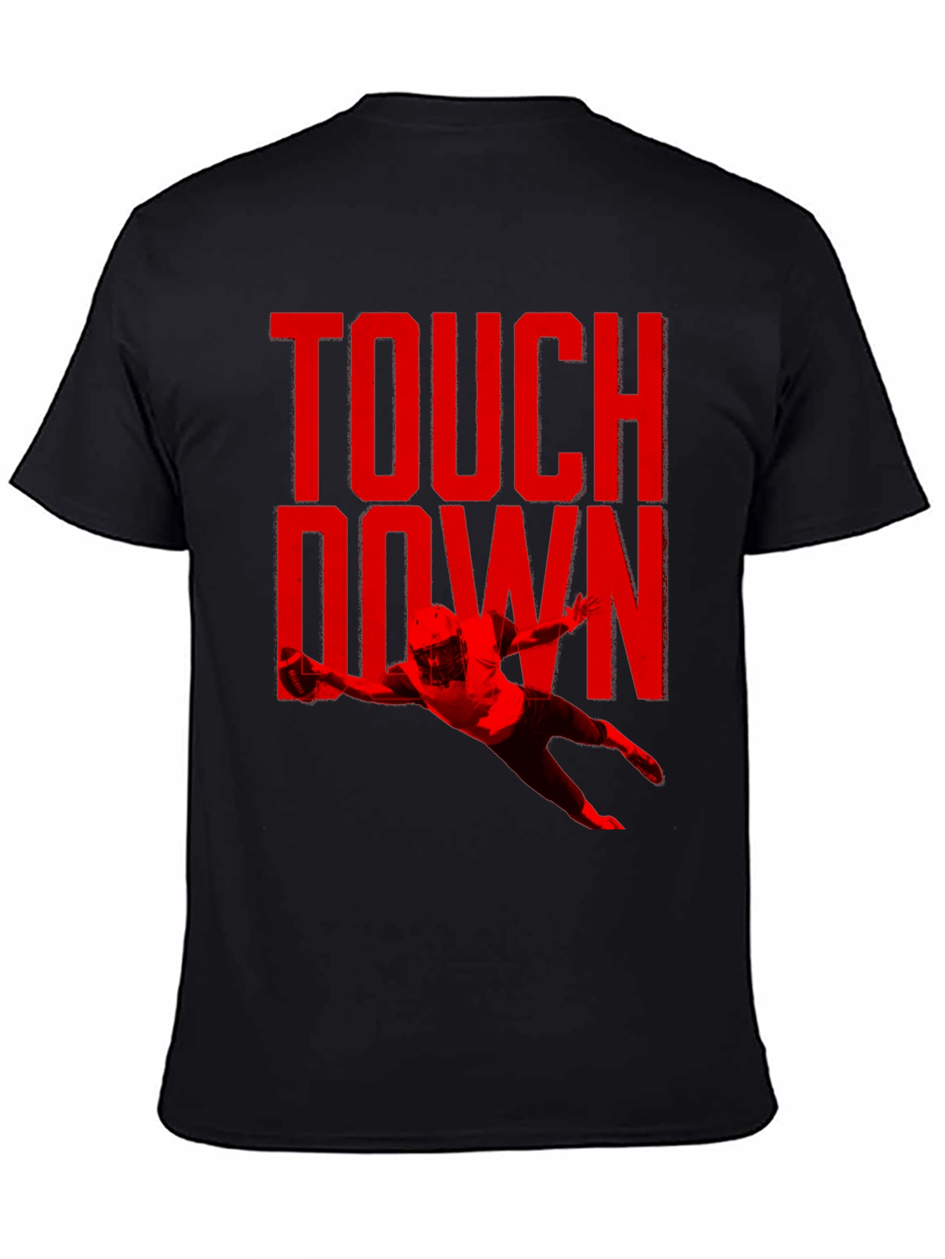 Touchdown Graphic Tee - Football Fan Shirt