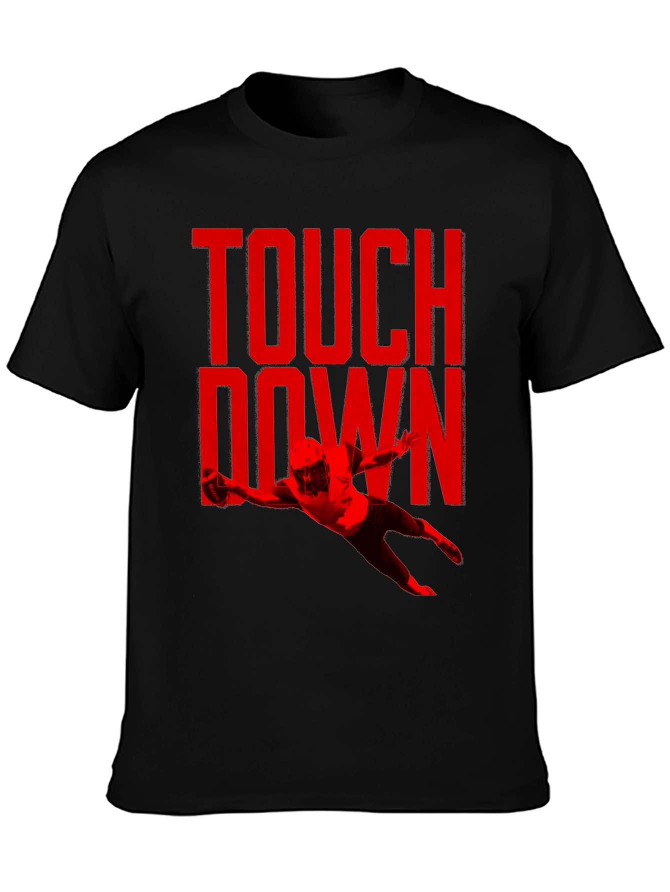 Touchdown Graphic Tee - Football Fan Shirt