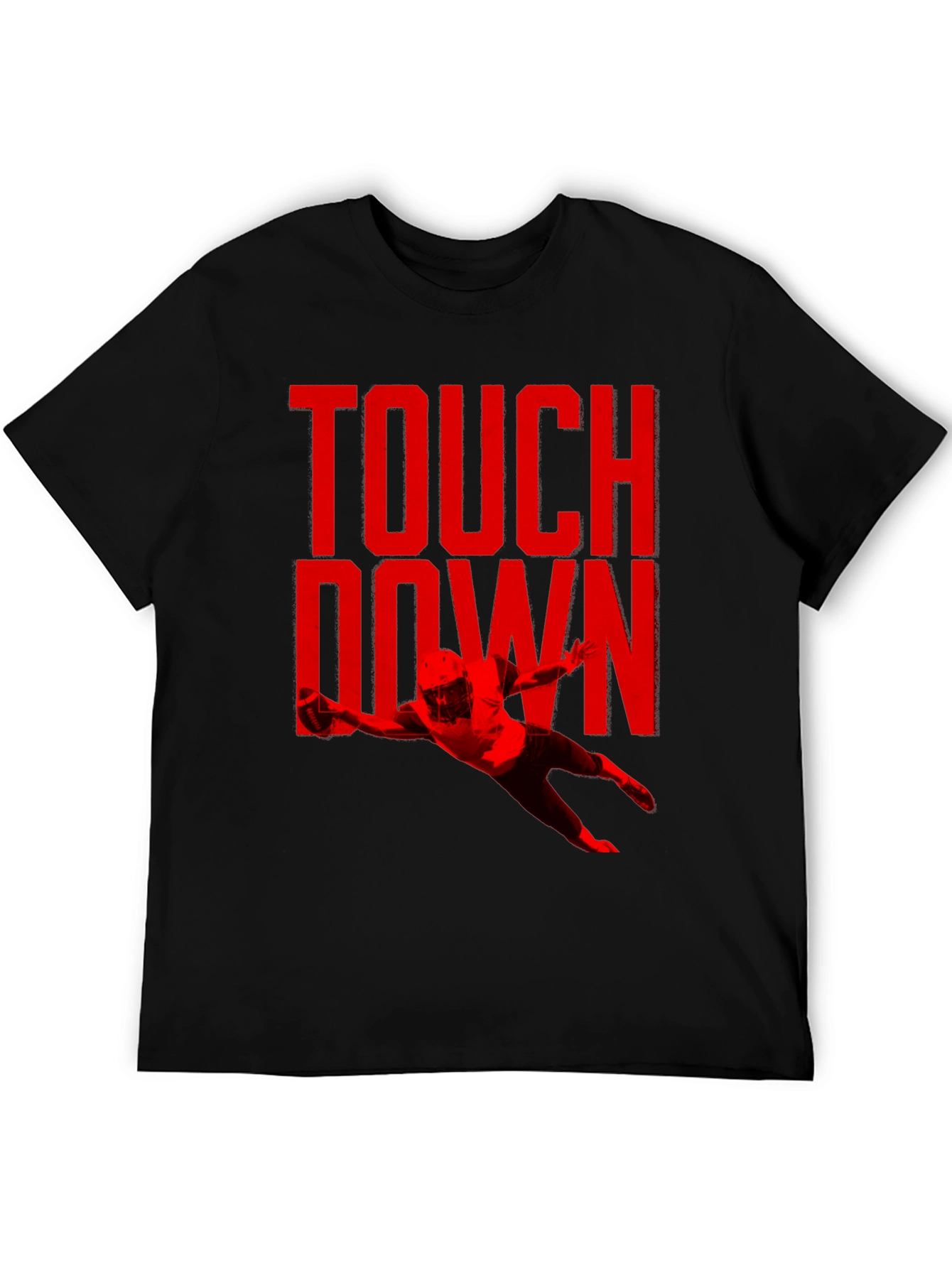 Touchdown Graphic Tee - Football Fan Shirt