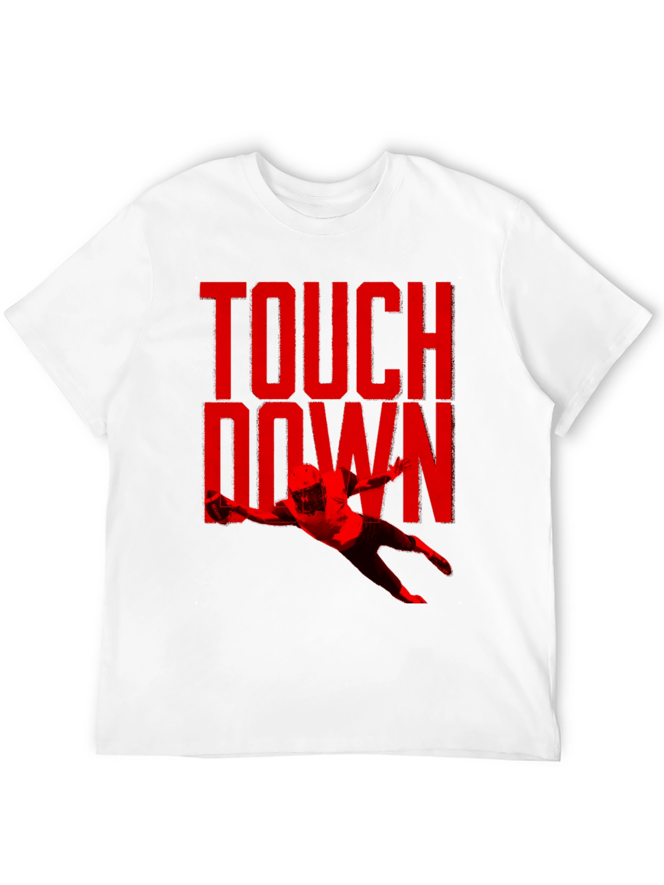 Touchdown Graphic Tee - Football Fan Shirt