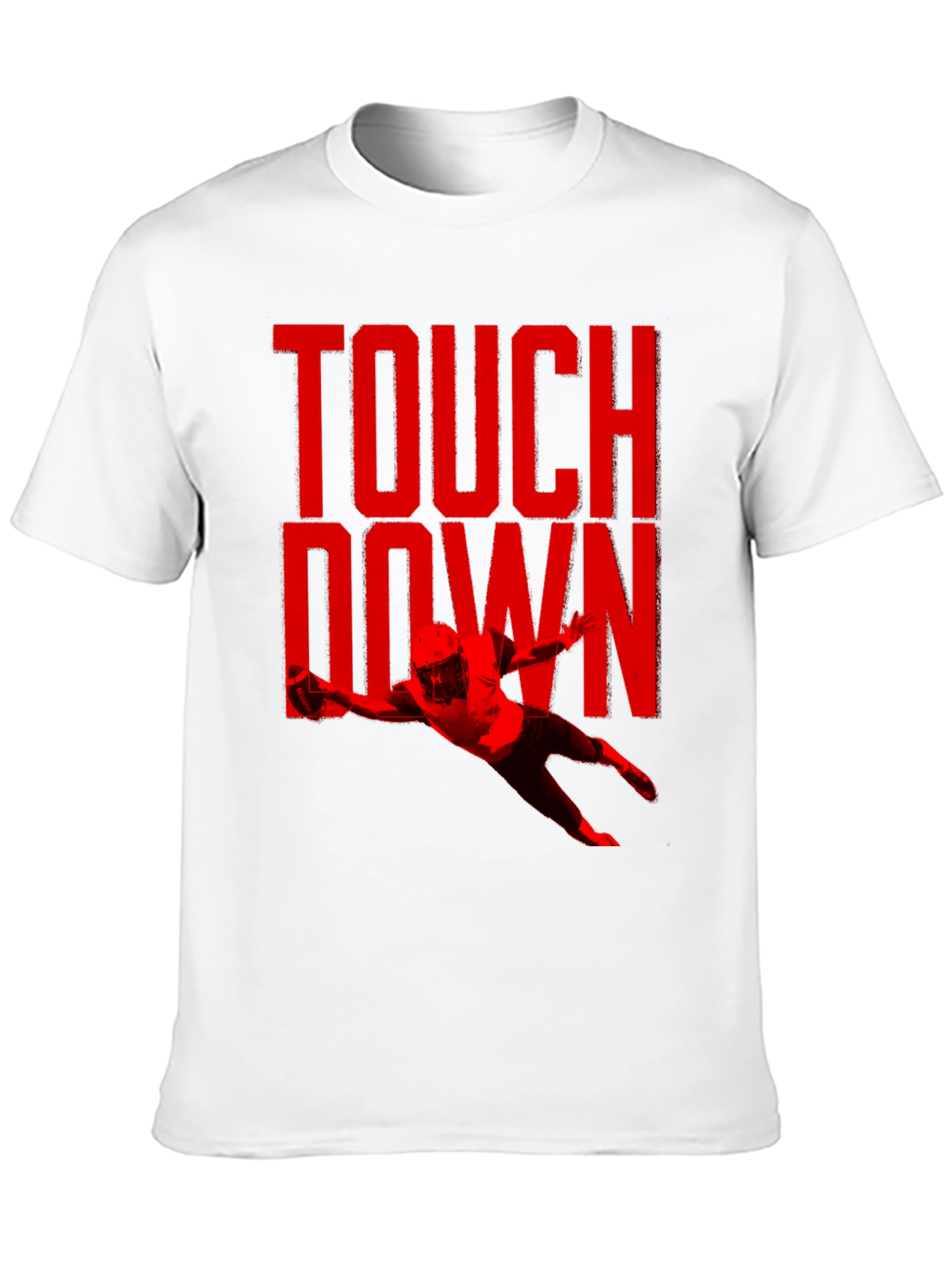 Touchdown Graphic Tee - Football Fan Shirt
