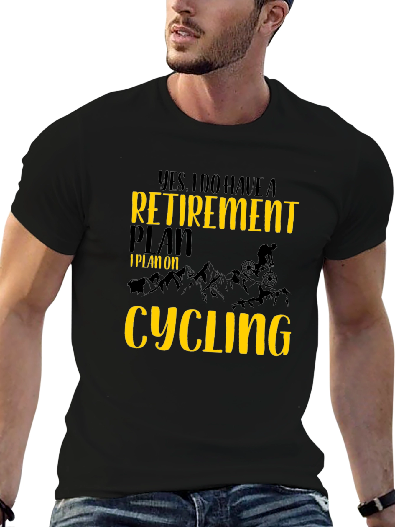 Cycling Retirement Plan Graphic Tee