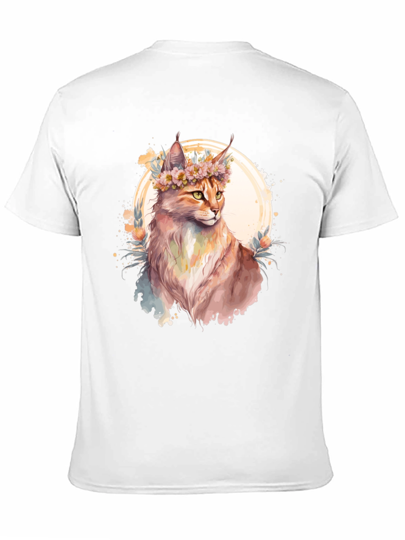 Floral Feline T-Shirt