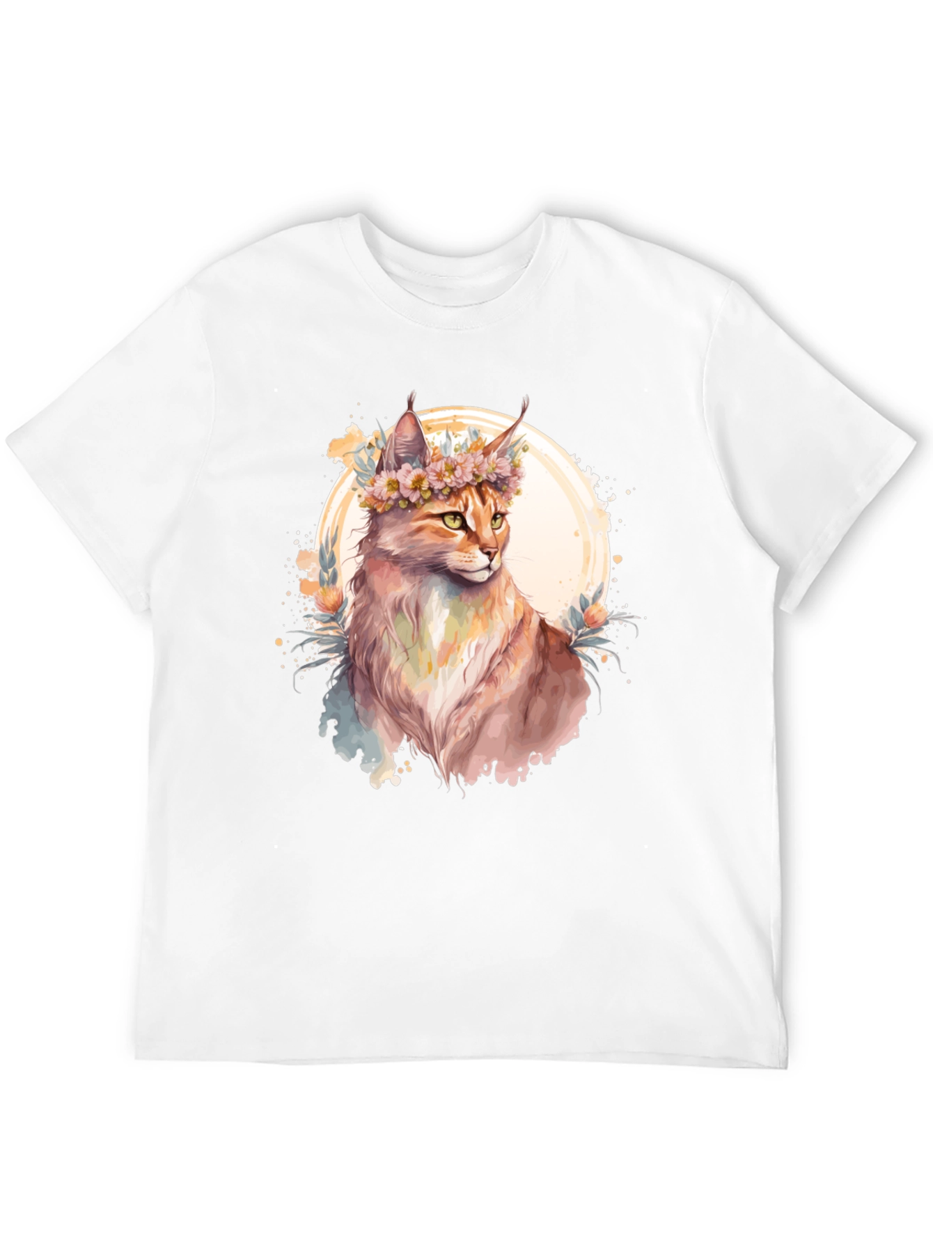 Floral Feline T-Shirt