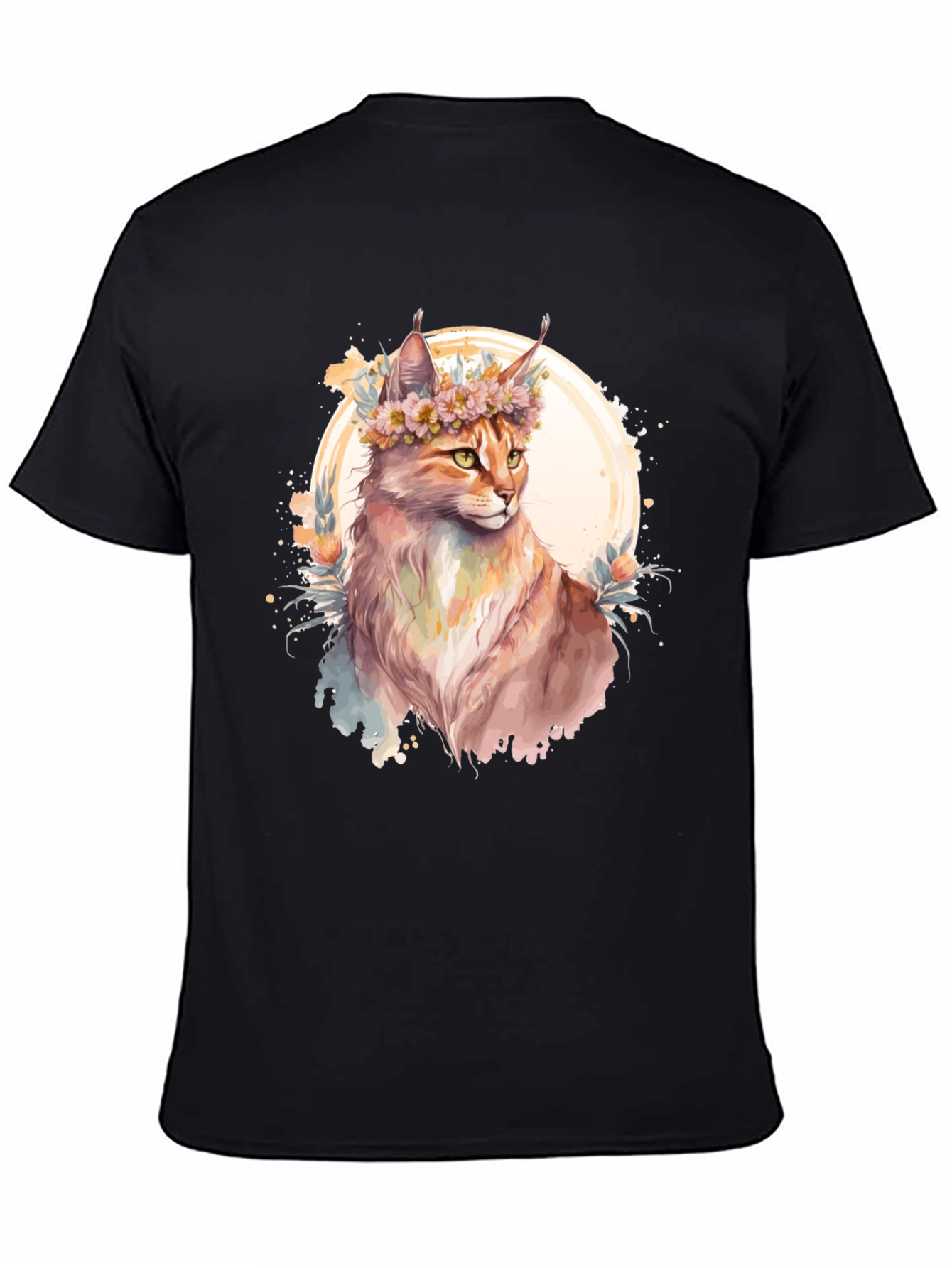 Floral Feline T-Shirt