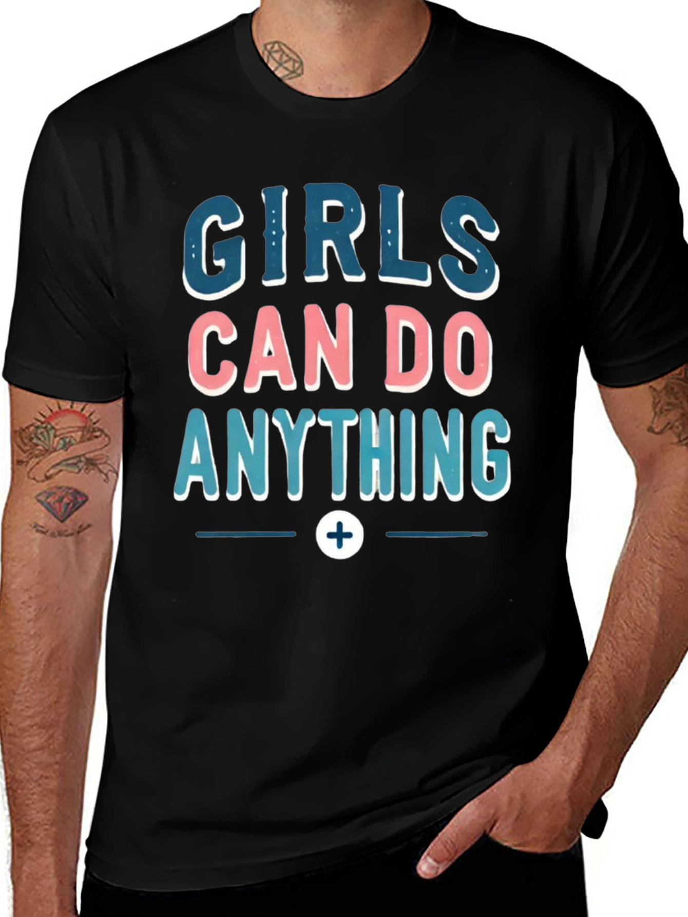 Girls Can Do Anything Graphic Tee