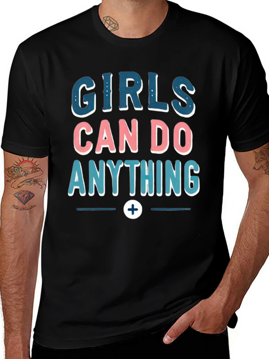 Girls Can Do Anything Graphic Tee