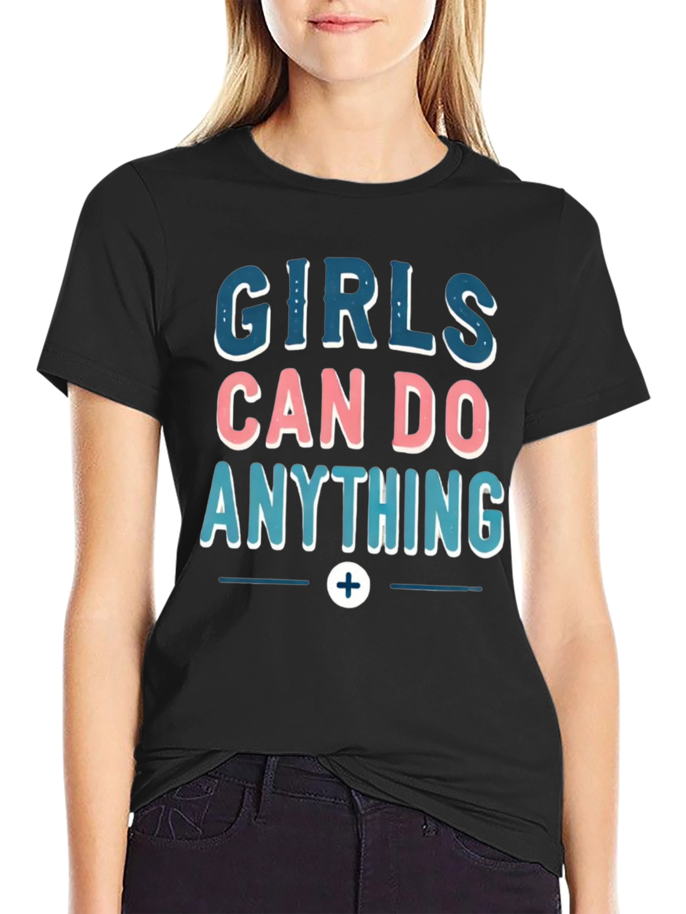 Girls Can Do Anything Graphic Tee