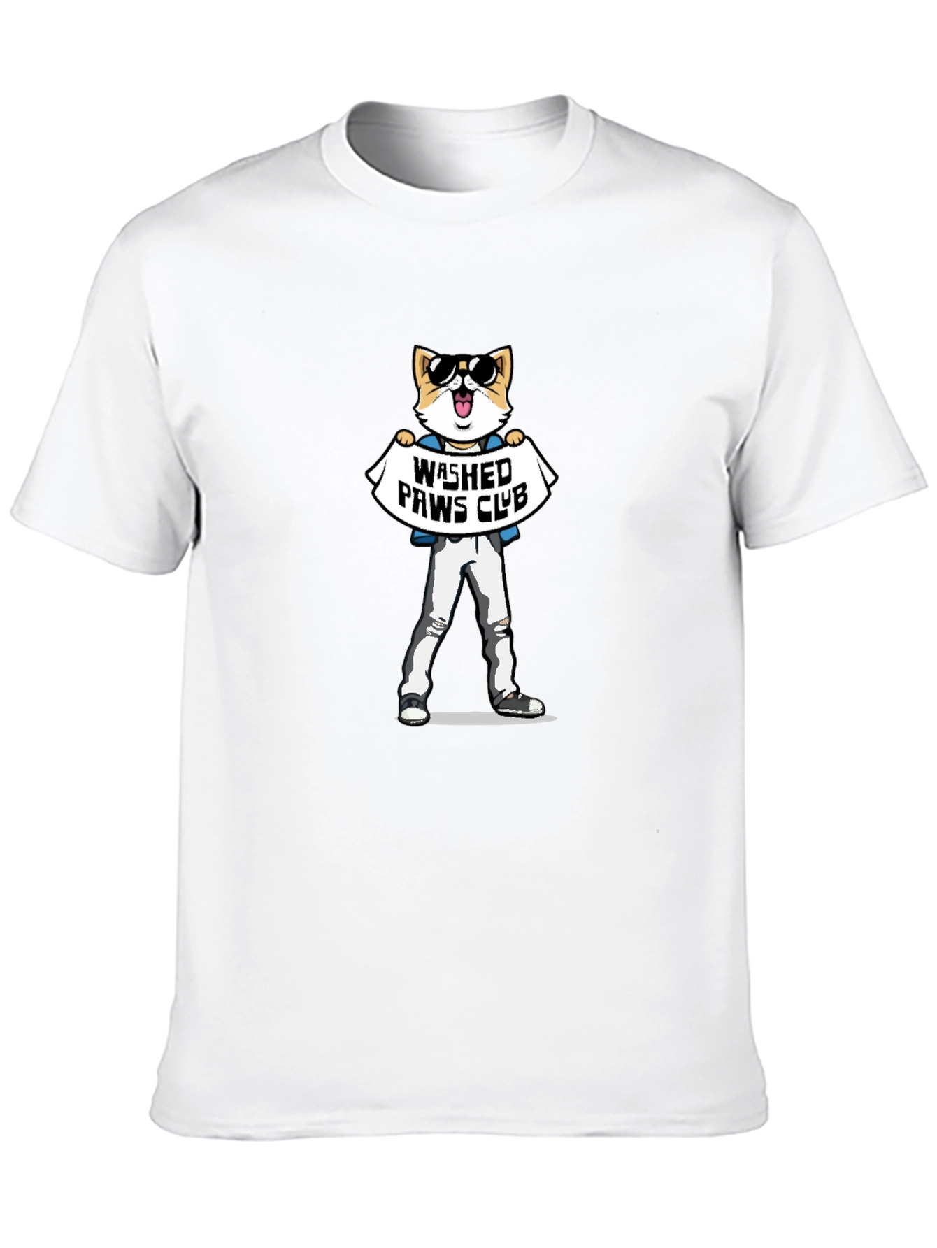 Washed Paws Club Graphic Tee