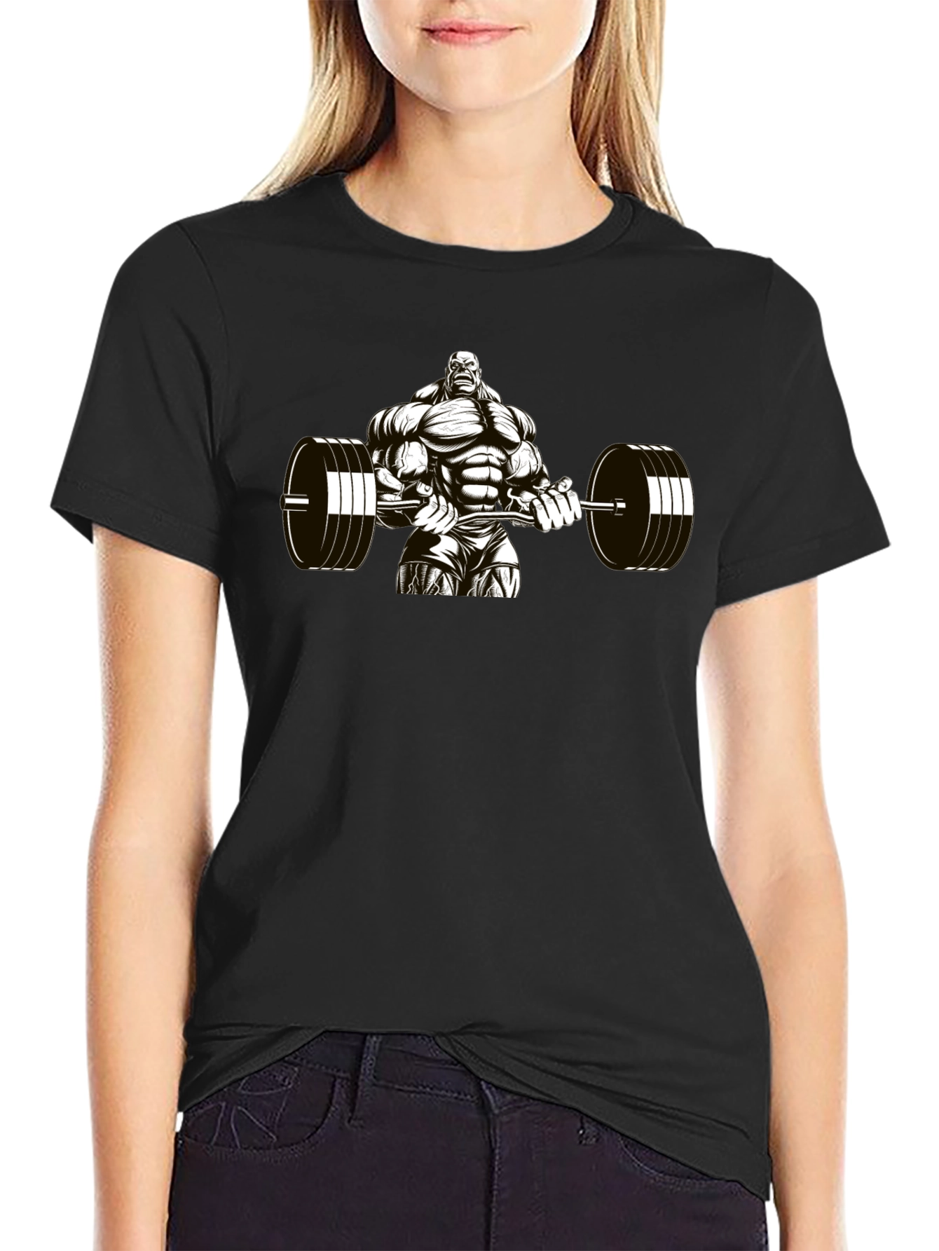 Weightlifter Graphic Tee - Bodybuilding Shirt