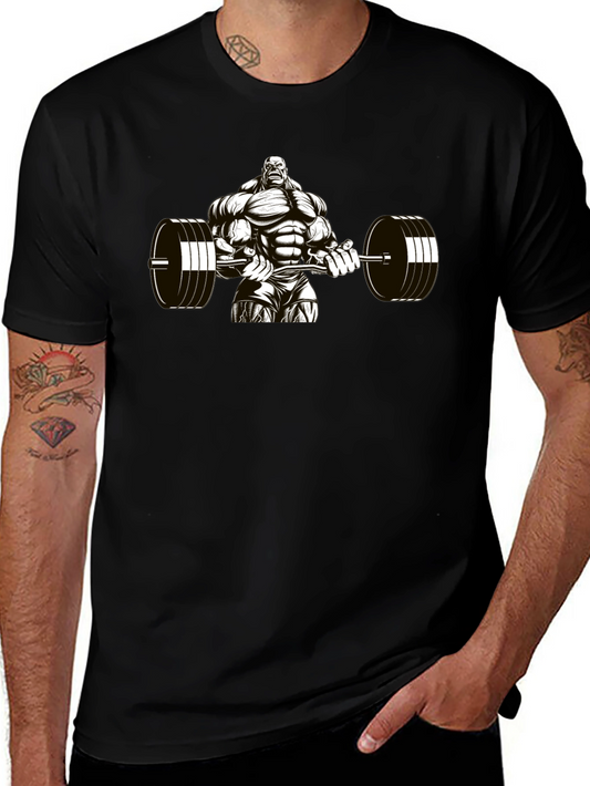 Weightlifter Graphic Tee - Bodybuilding Shirt