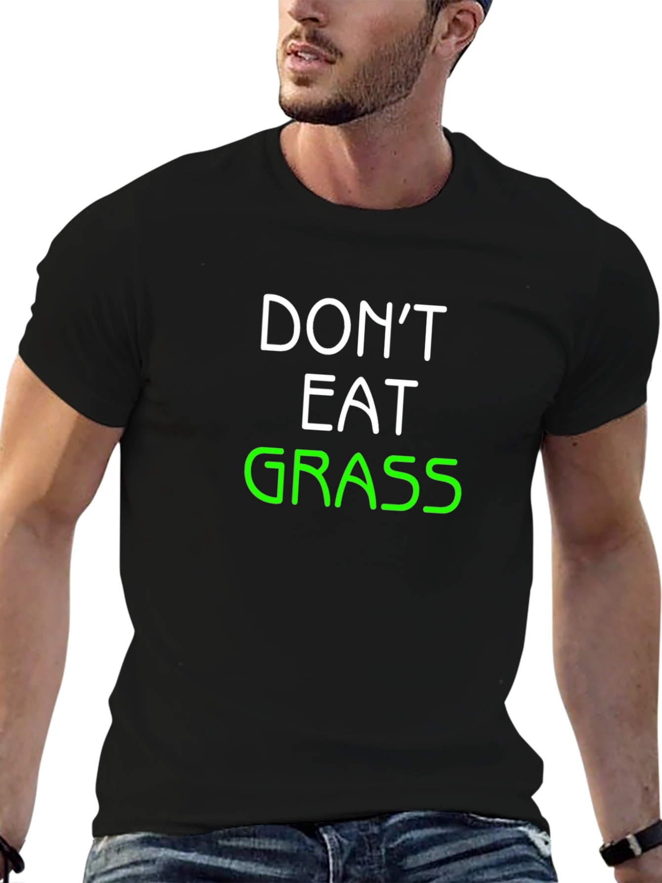 Dont Eat Grass T-Shirt - Funny Graphic Tee