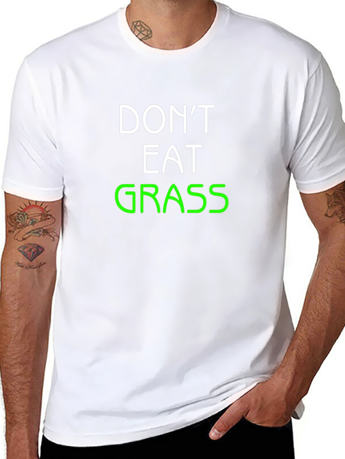 Dont Eat Grass T-Shirt - Funny Graphic Tee