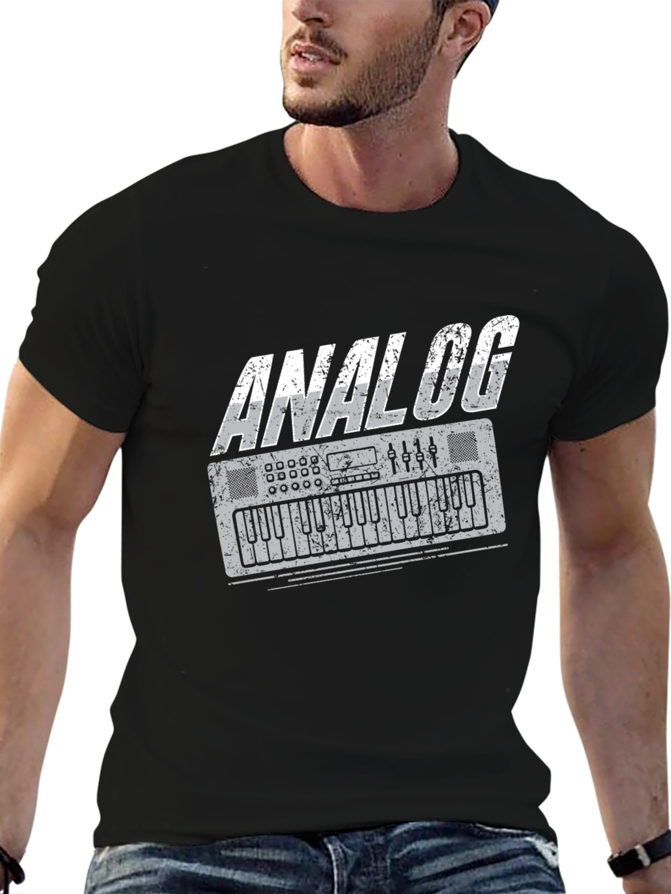 Analog Synth T-Shirt - Musician Gift