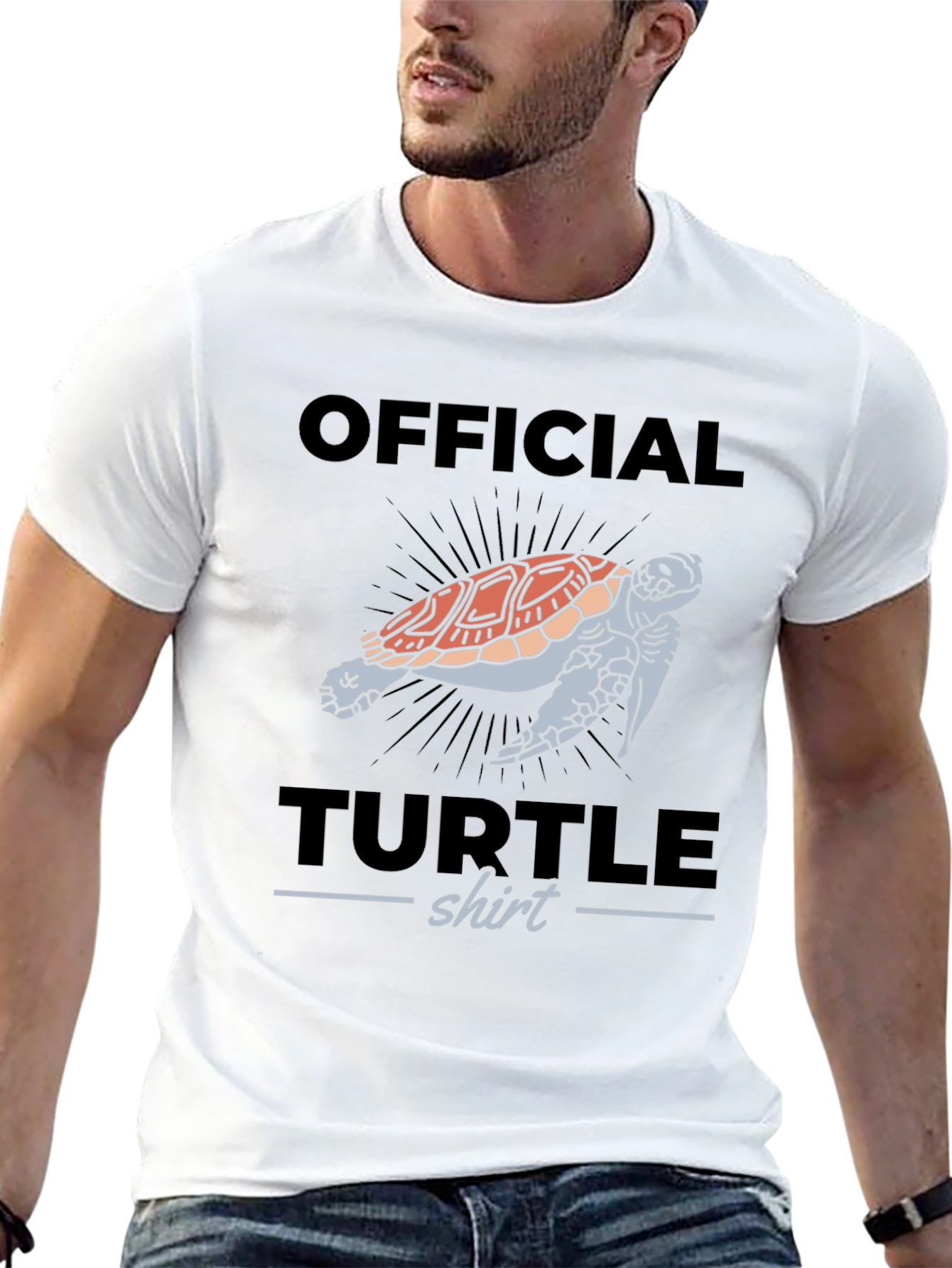 Official Turtle T-Shirt Fun Animal Tee