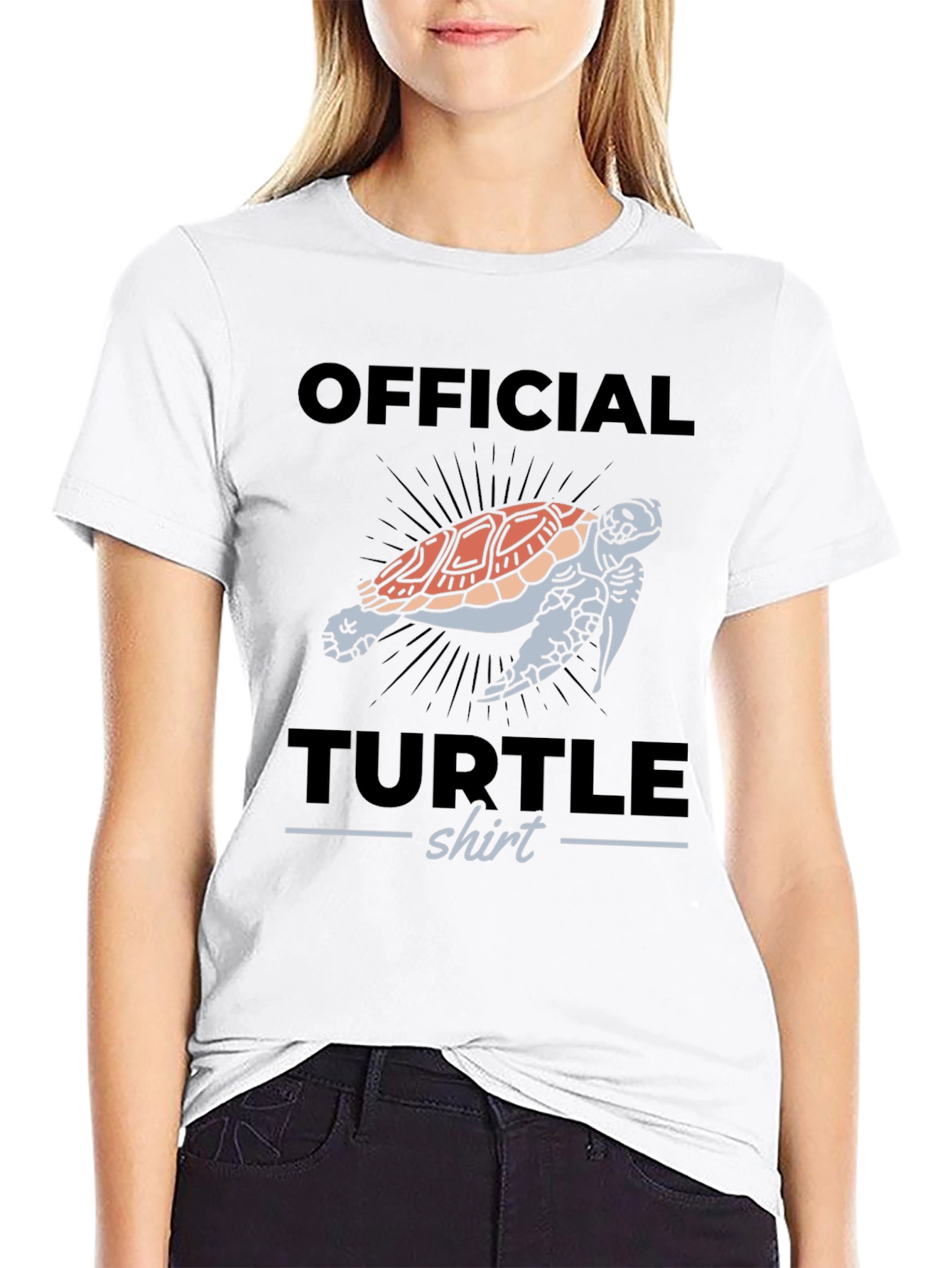 Official Turtle T-Shirt Fun Animal Tee