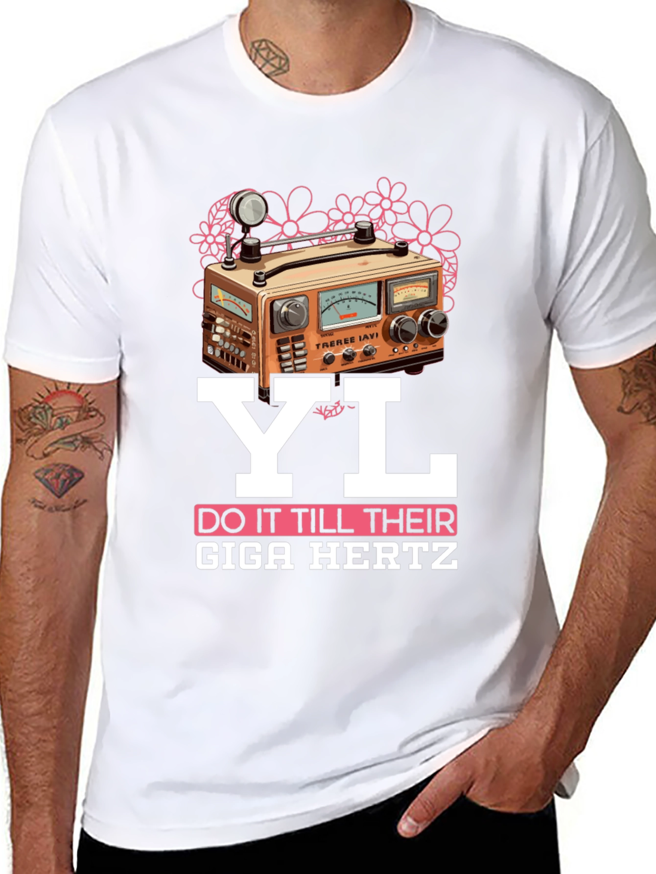 YL Giga Hertz Radio T-Shirt