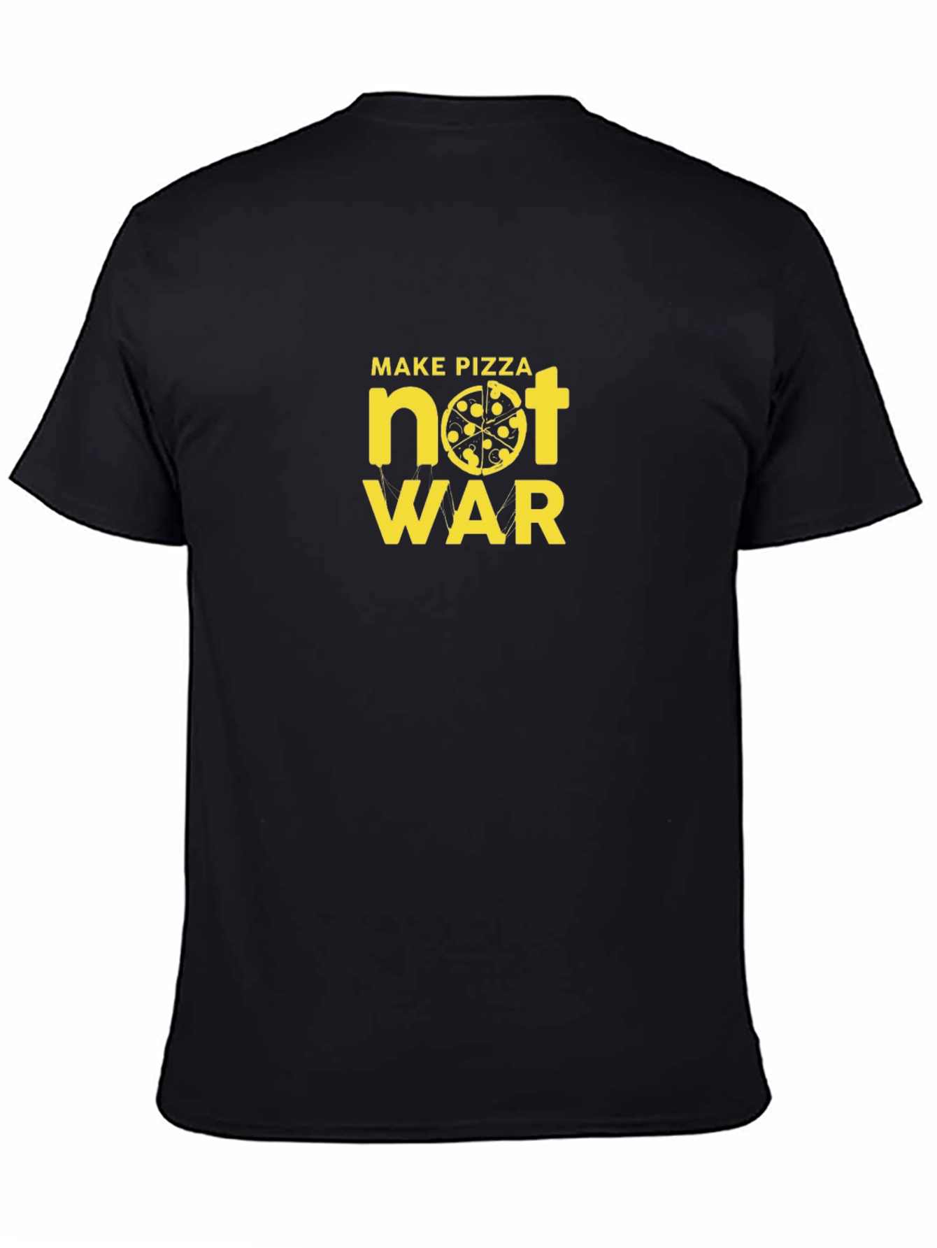 Make Pizza Not War Graphic Tee