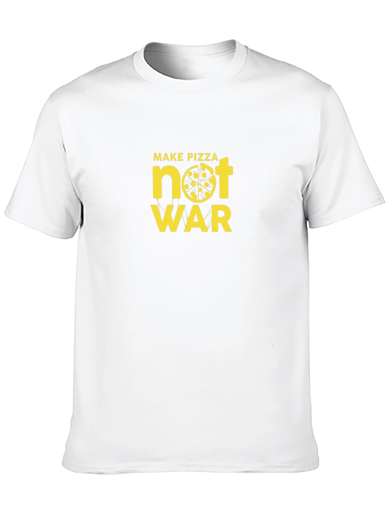 Make Pizza Not War Graphic Tee