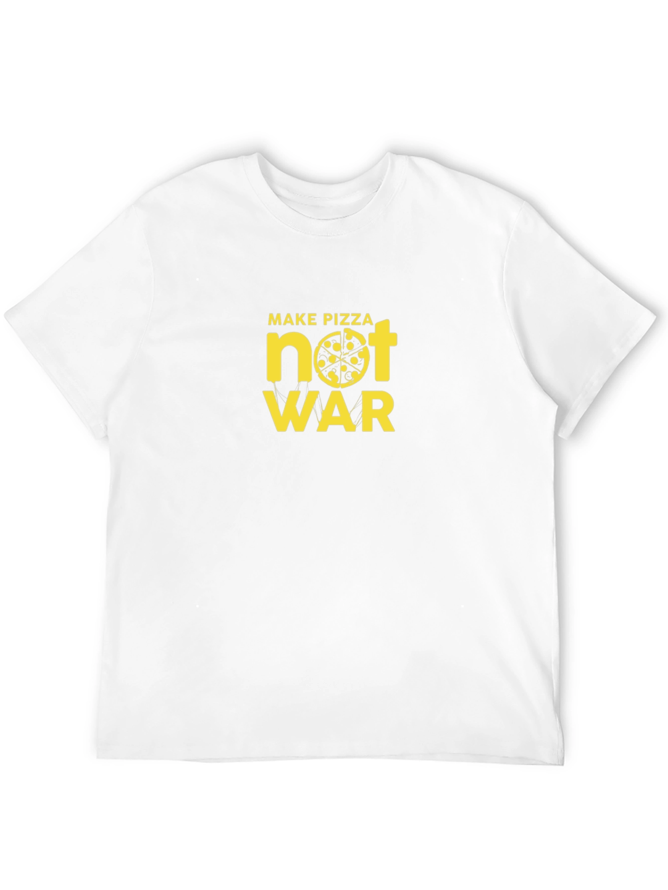 Make Pizza Not War Graphic Tee