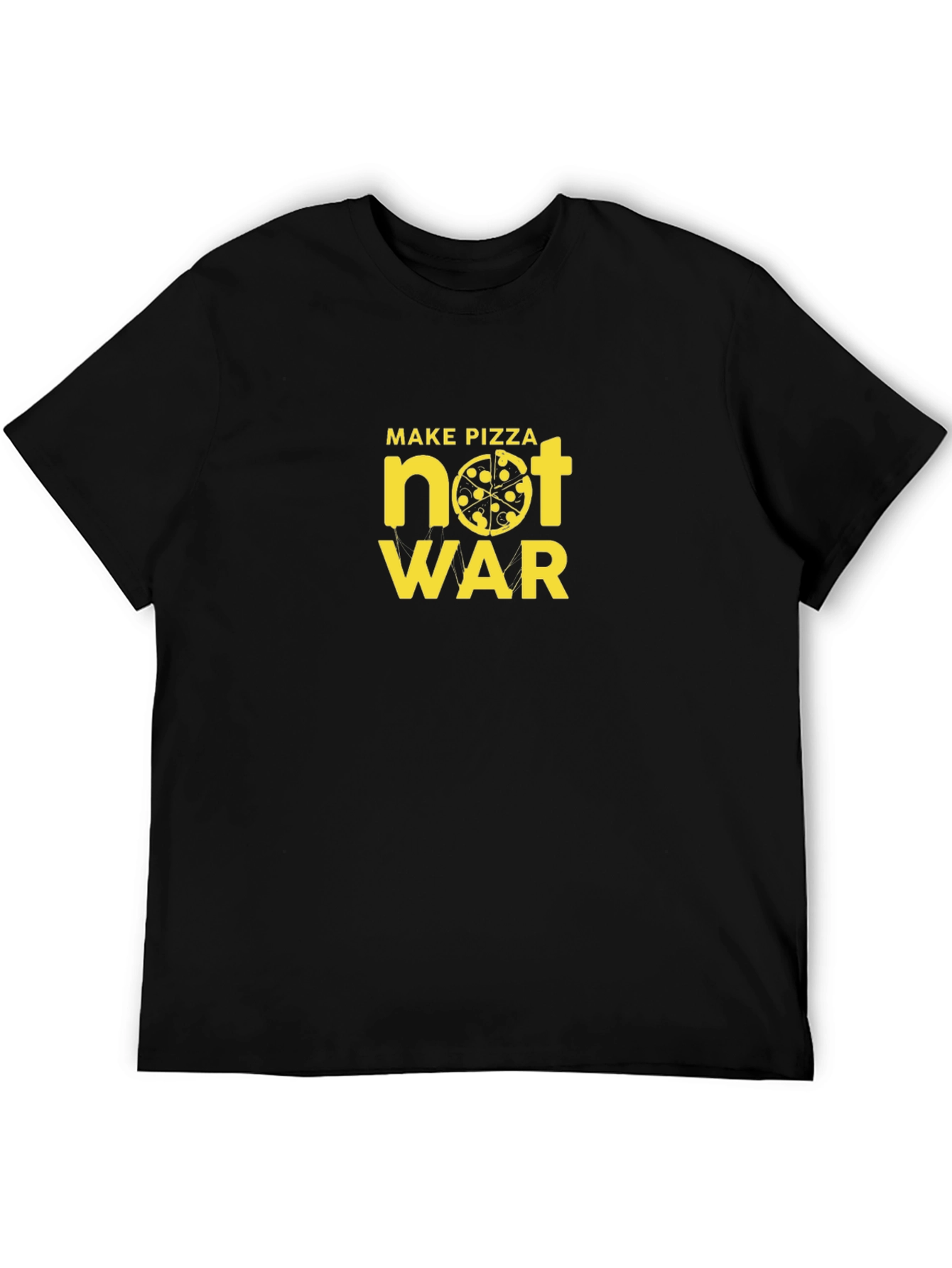 Make Pizza Not War Graphic Tee