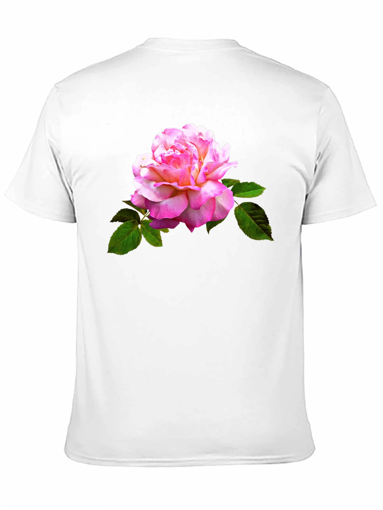 Rose Graphic Black T-Shirt