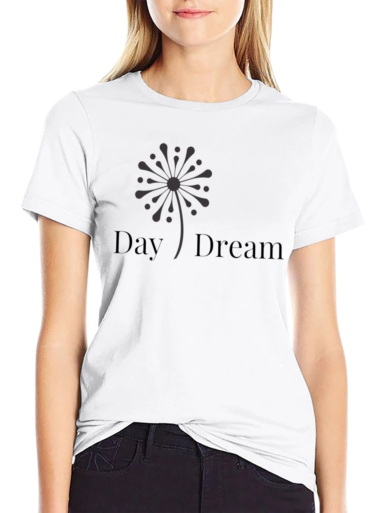 Day Dream Graphic T-Shirt - Black