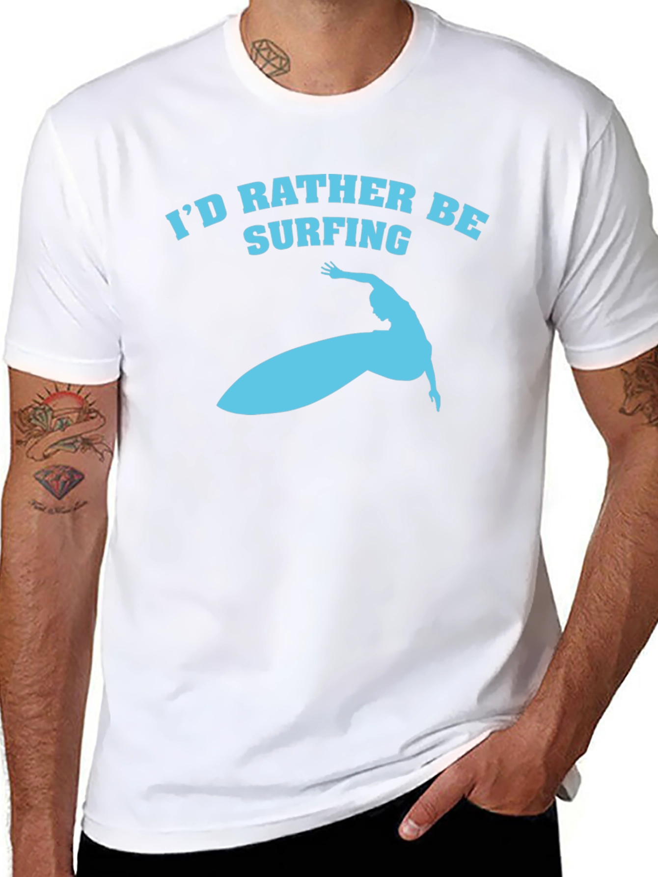 Id Rather Be Surfing T-Shirt