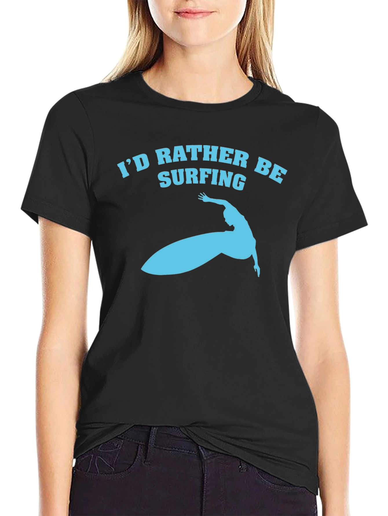 Id Rather Be Surfing T-Shirt