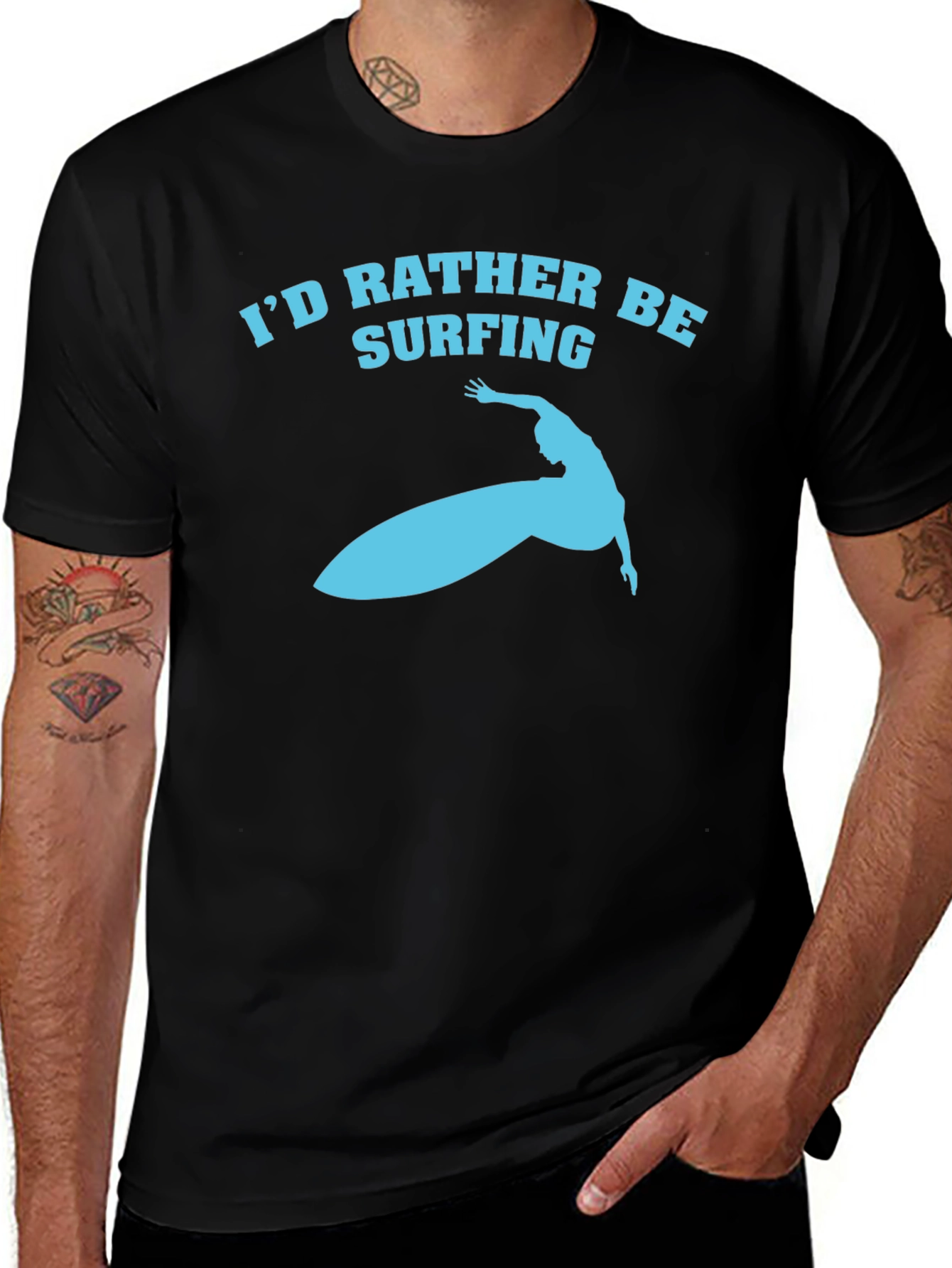 Id Rather Be Surfing T-Shirt