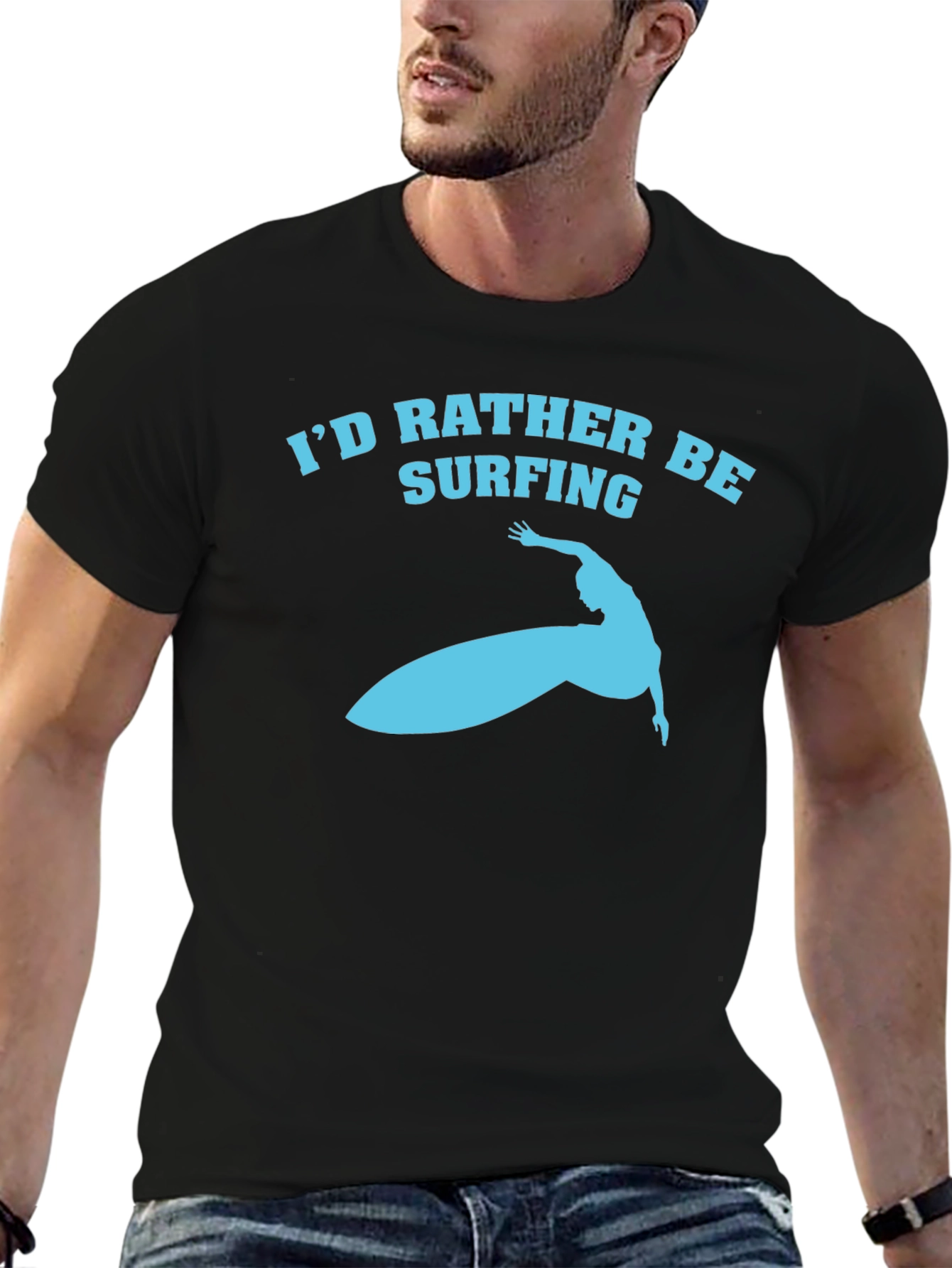 Id Rather Be Surfing T-Shirt