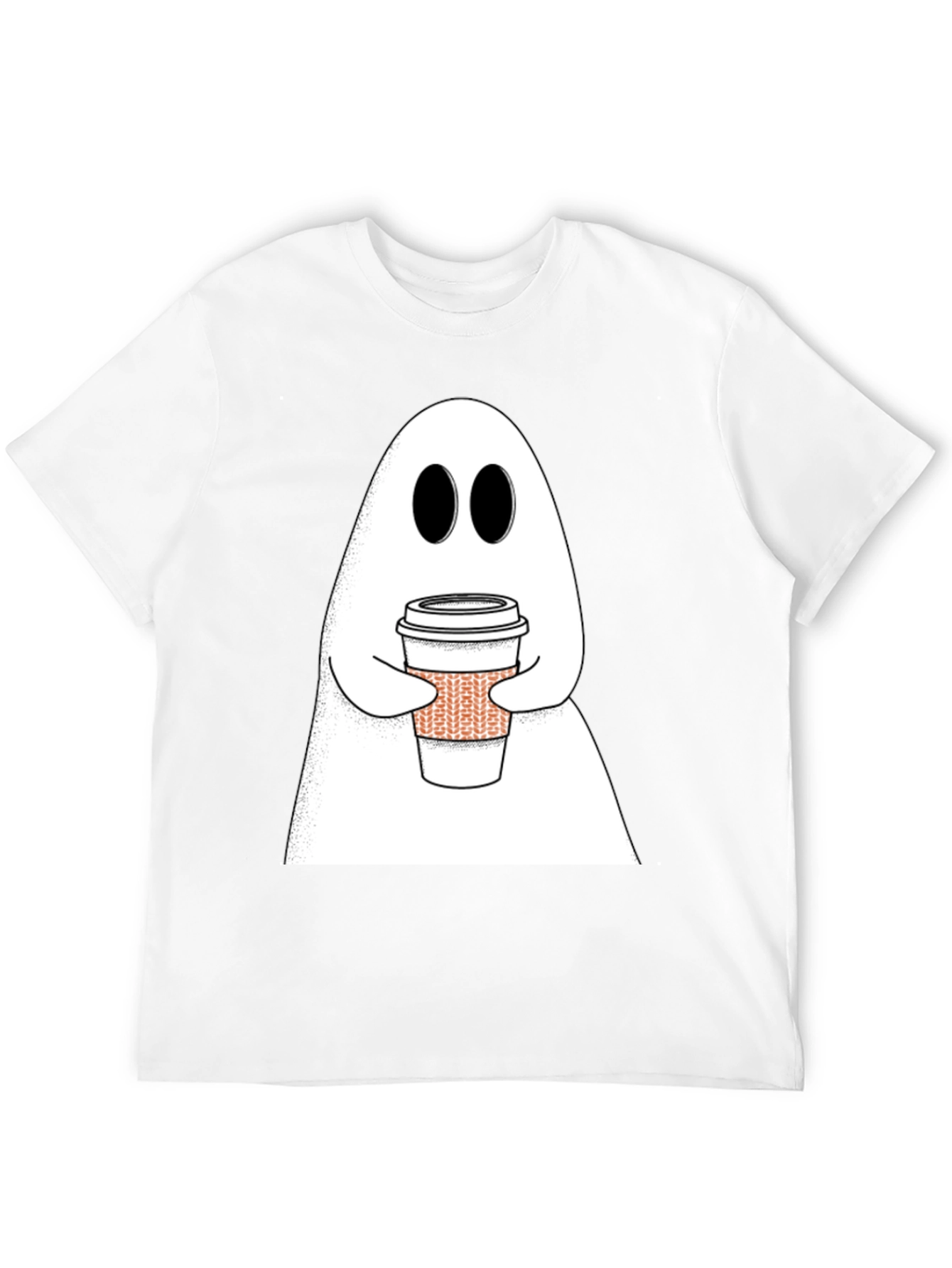 Ghost Coffee T-Shirt - Halloween Ready!