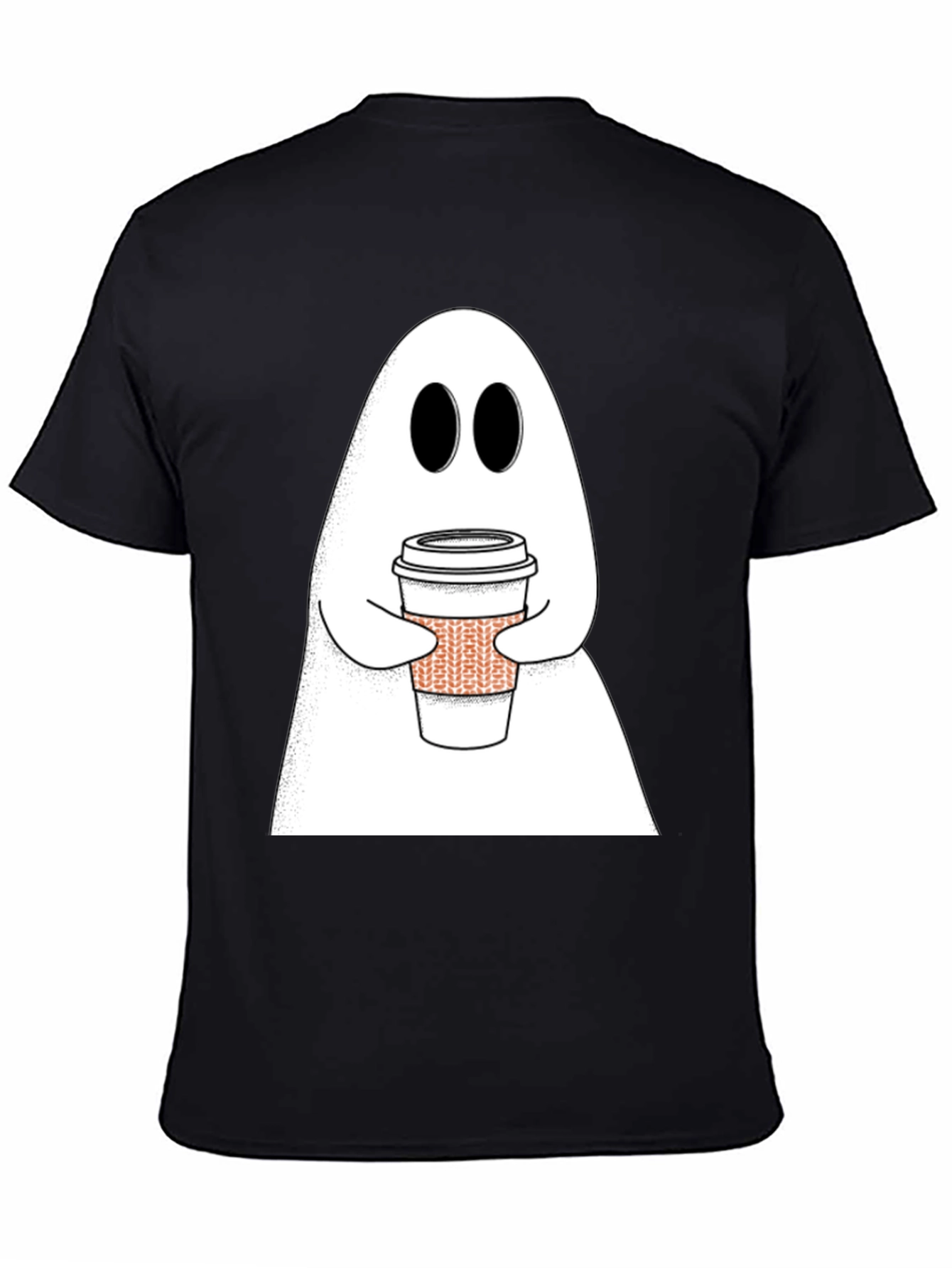 Ghost Coffee T-Shirt - Halloween Ready!