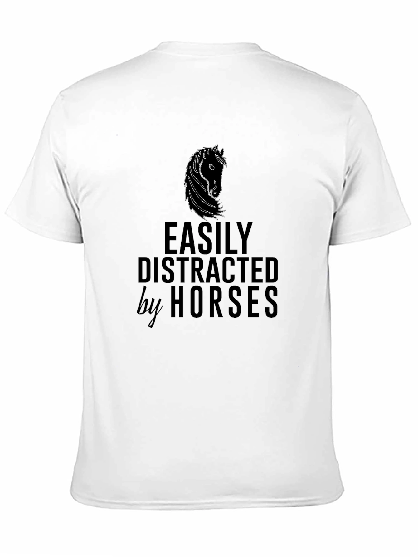 Easily Distracted by Horses Graphic Tee