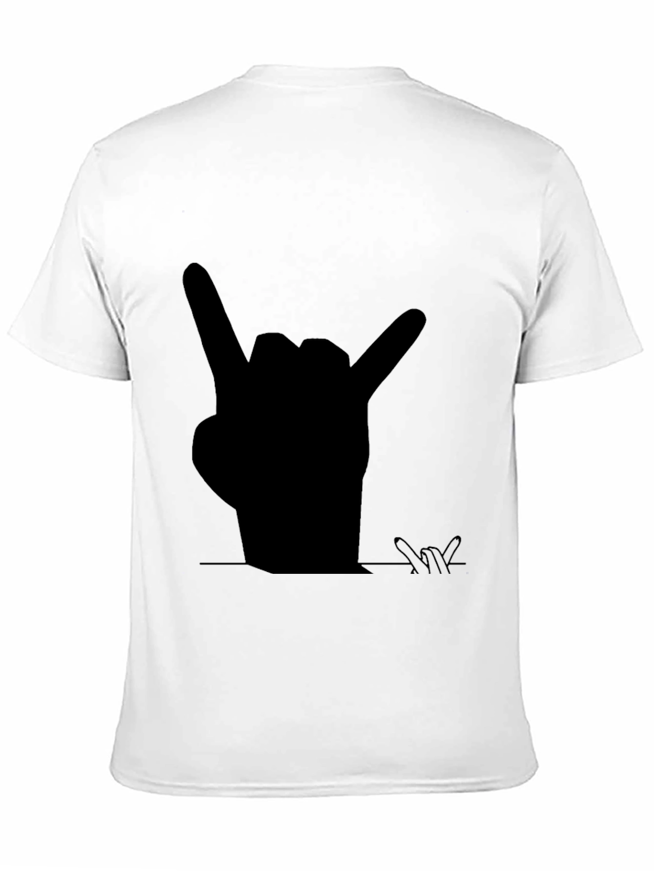 Rock On! Graphic Tee - Bold Black T-Shirt