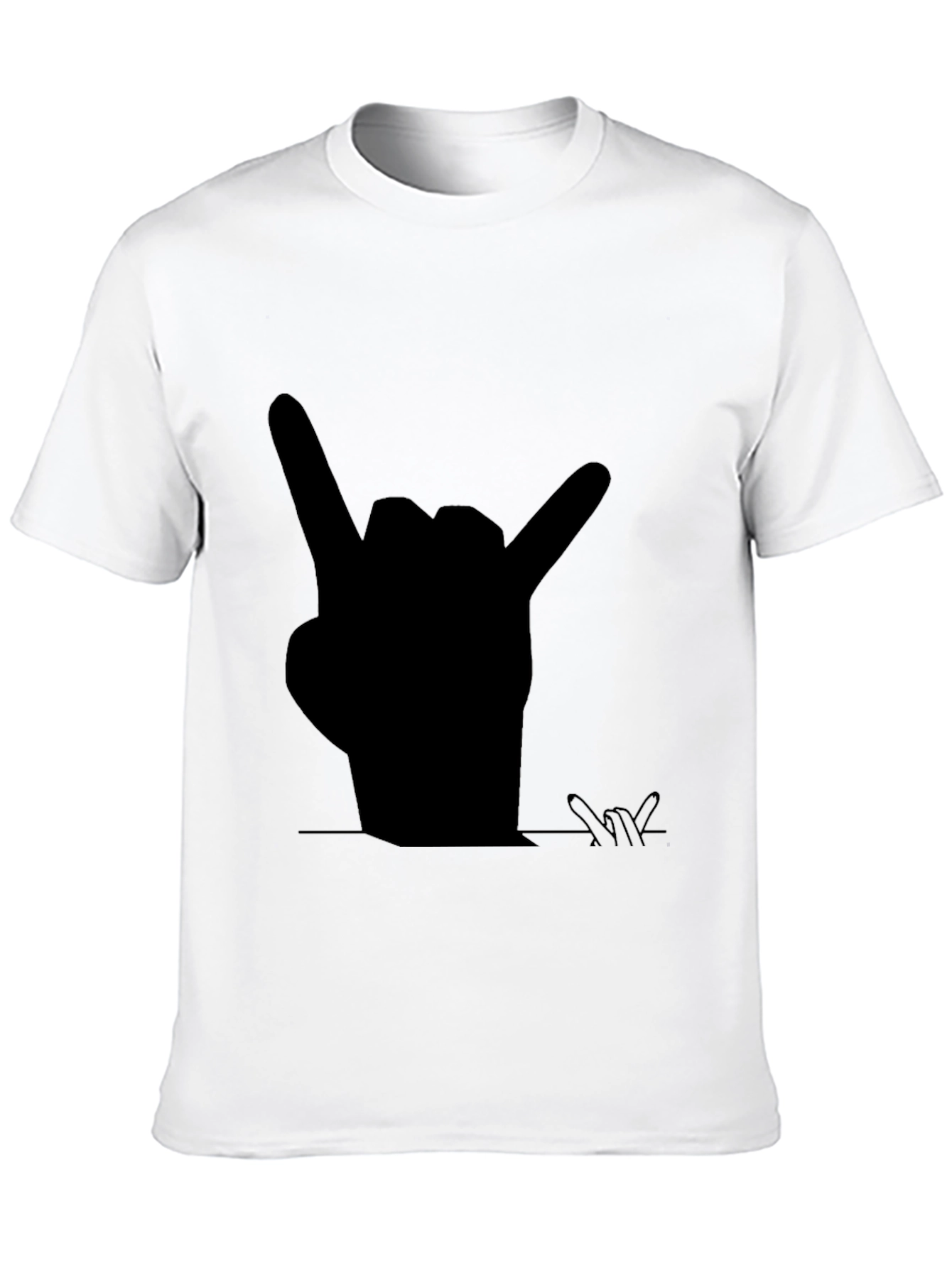 Rock On! Graphic Tee - Bold Black T-Shirt