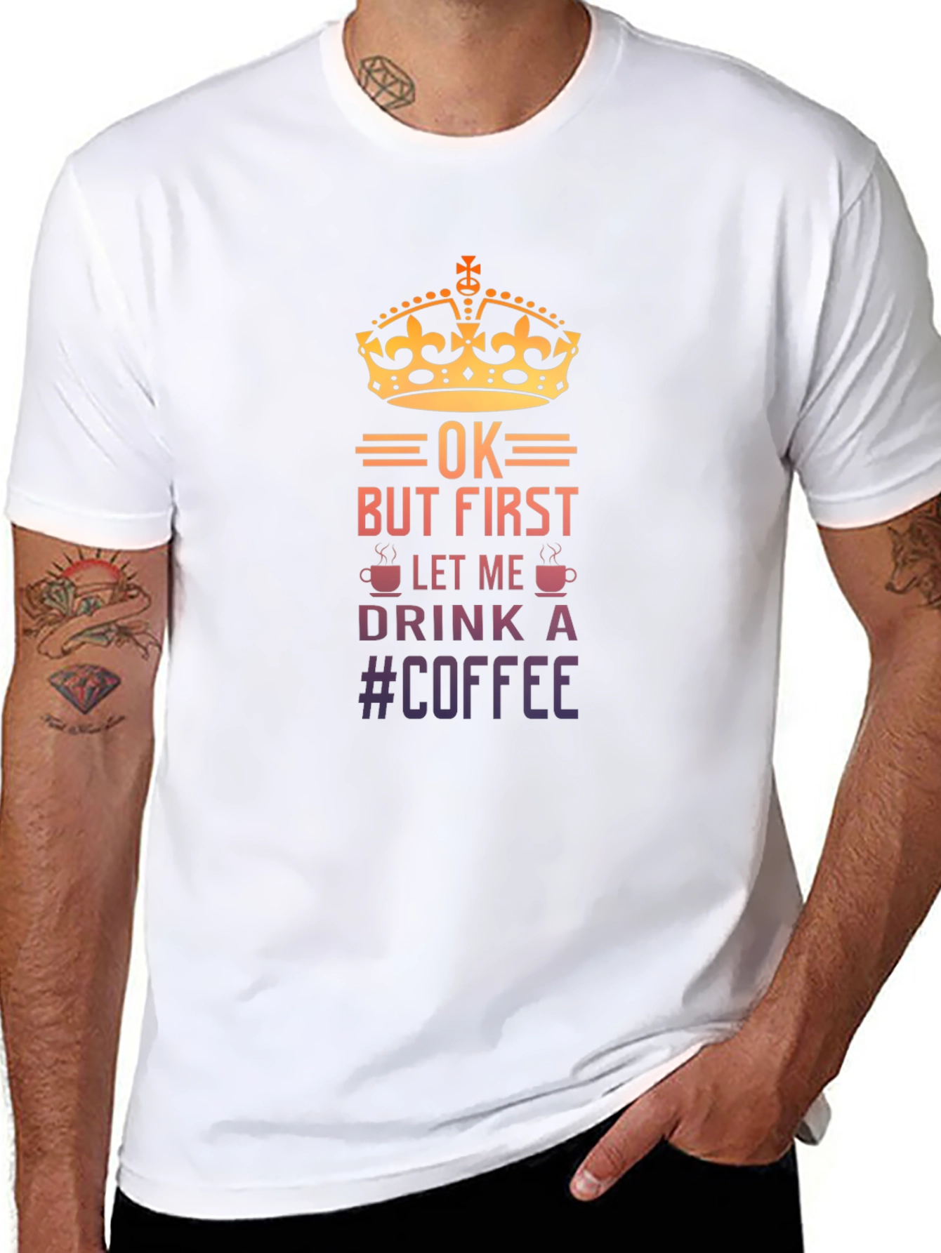 OK But First Let Me Drink Coffee T-Shirt