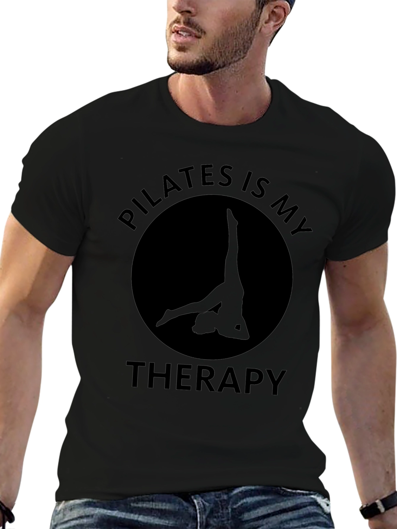 Pilates is My Therapy Graphic Tee