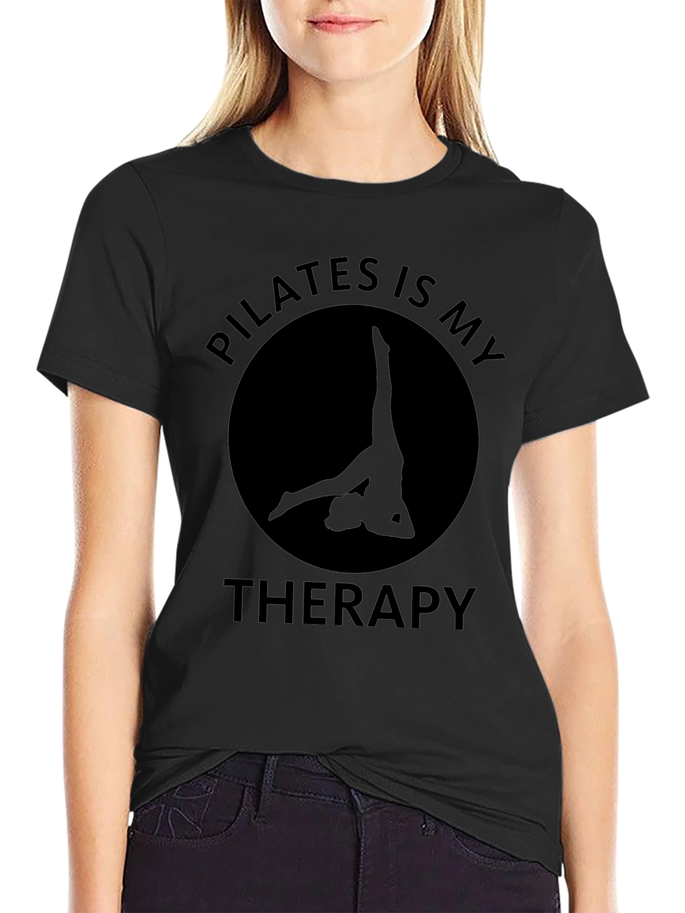 Pilates is My Therapy Graphic Tee