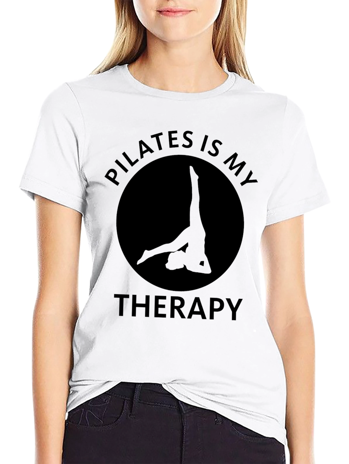 Pilates is My Therapy Graphic Tee