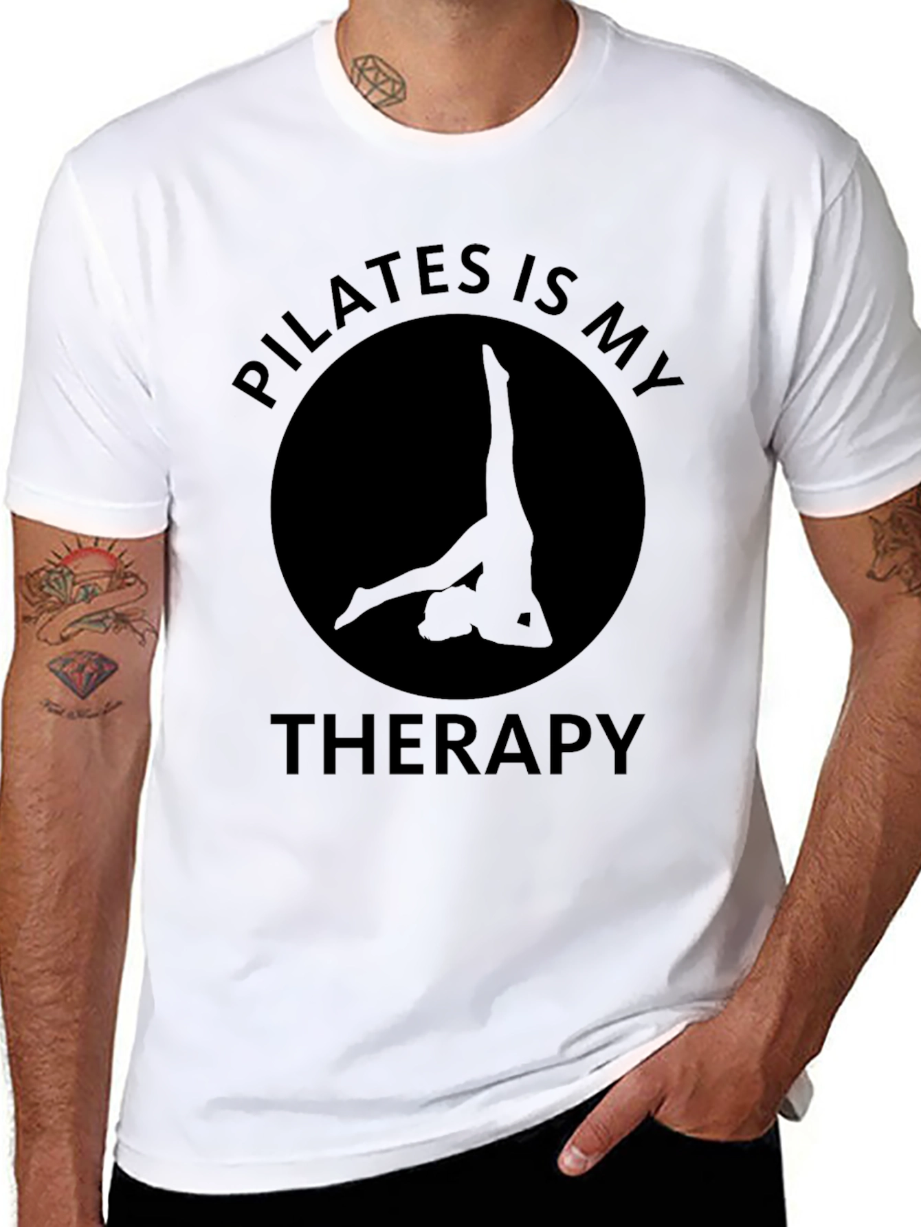 Pilates is My Therapy Graphic Tee