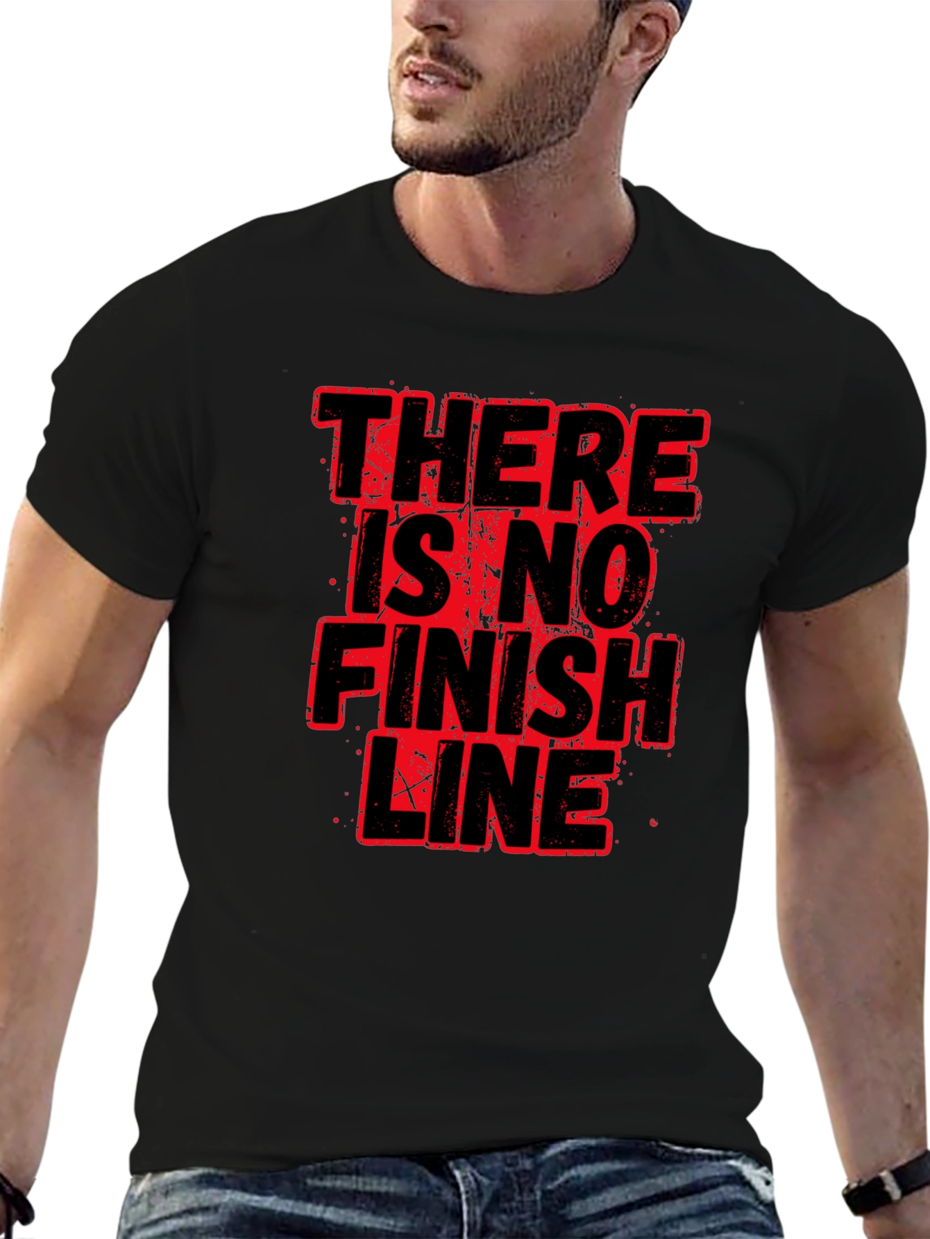 There Is No Finish Line Graphic T-Shirt