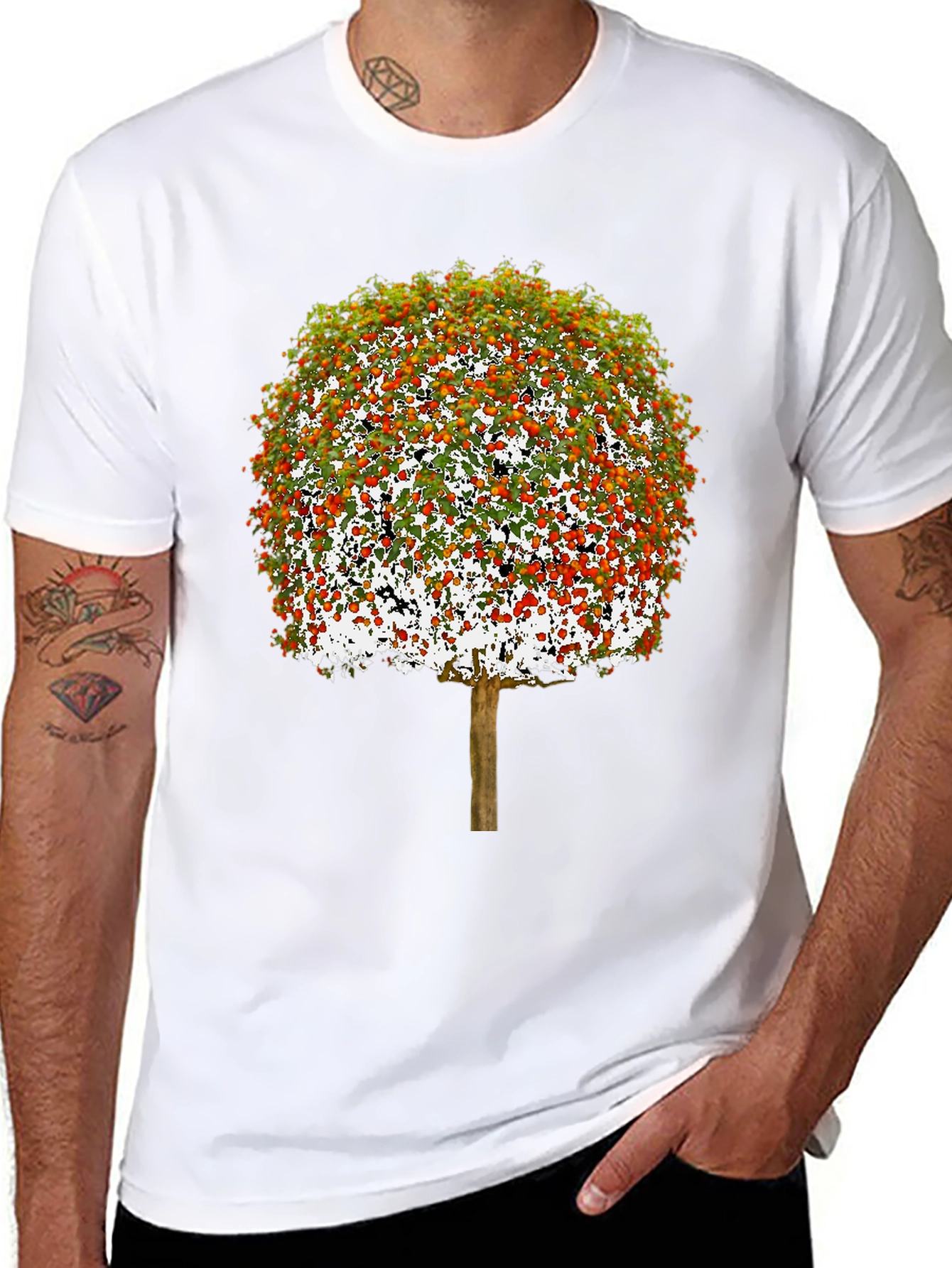 Tree Graphic T-Shirt - Unique Nature Design