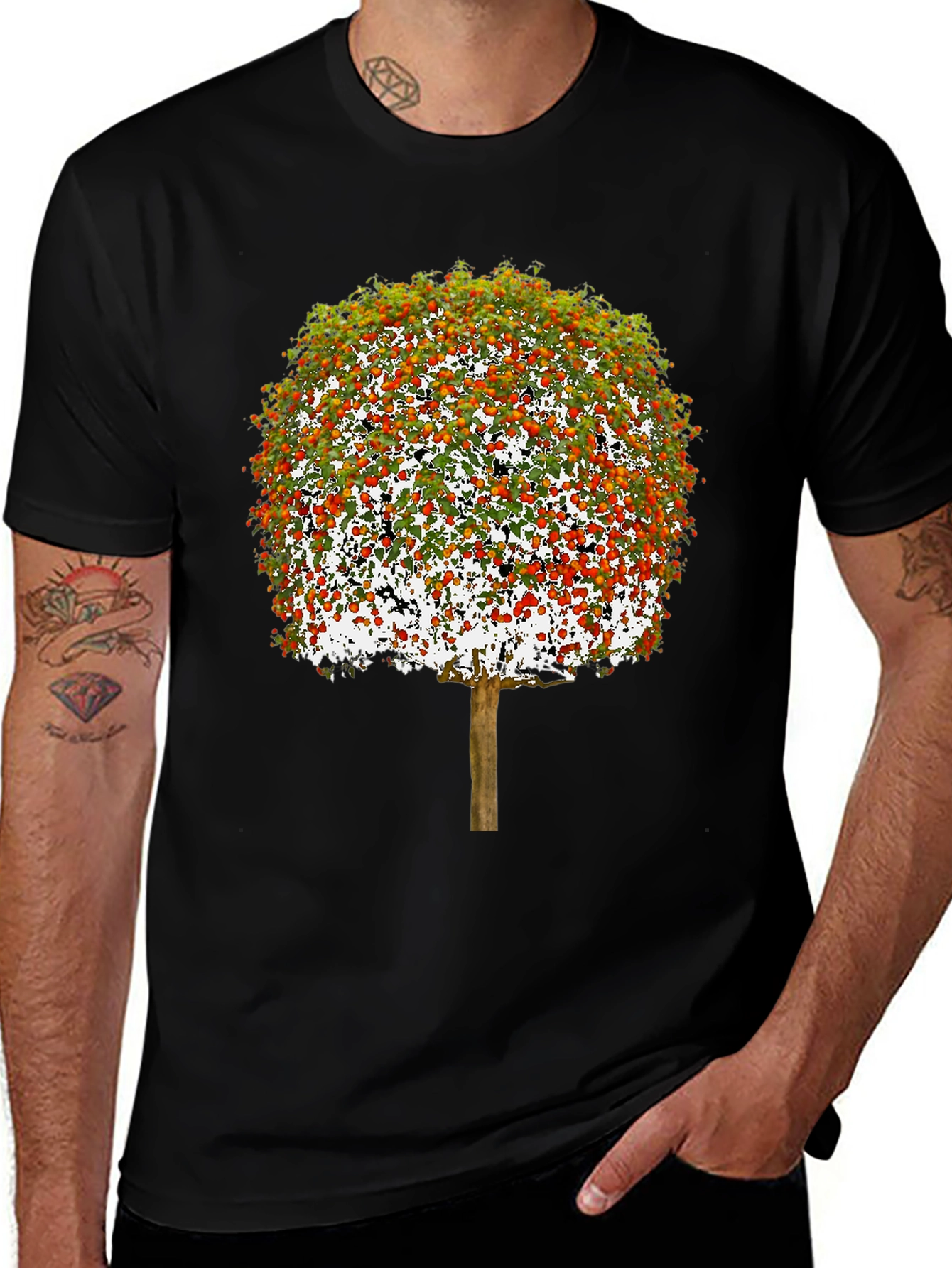 Tree Graphic T-Shirt - Unique Nature Design