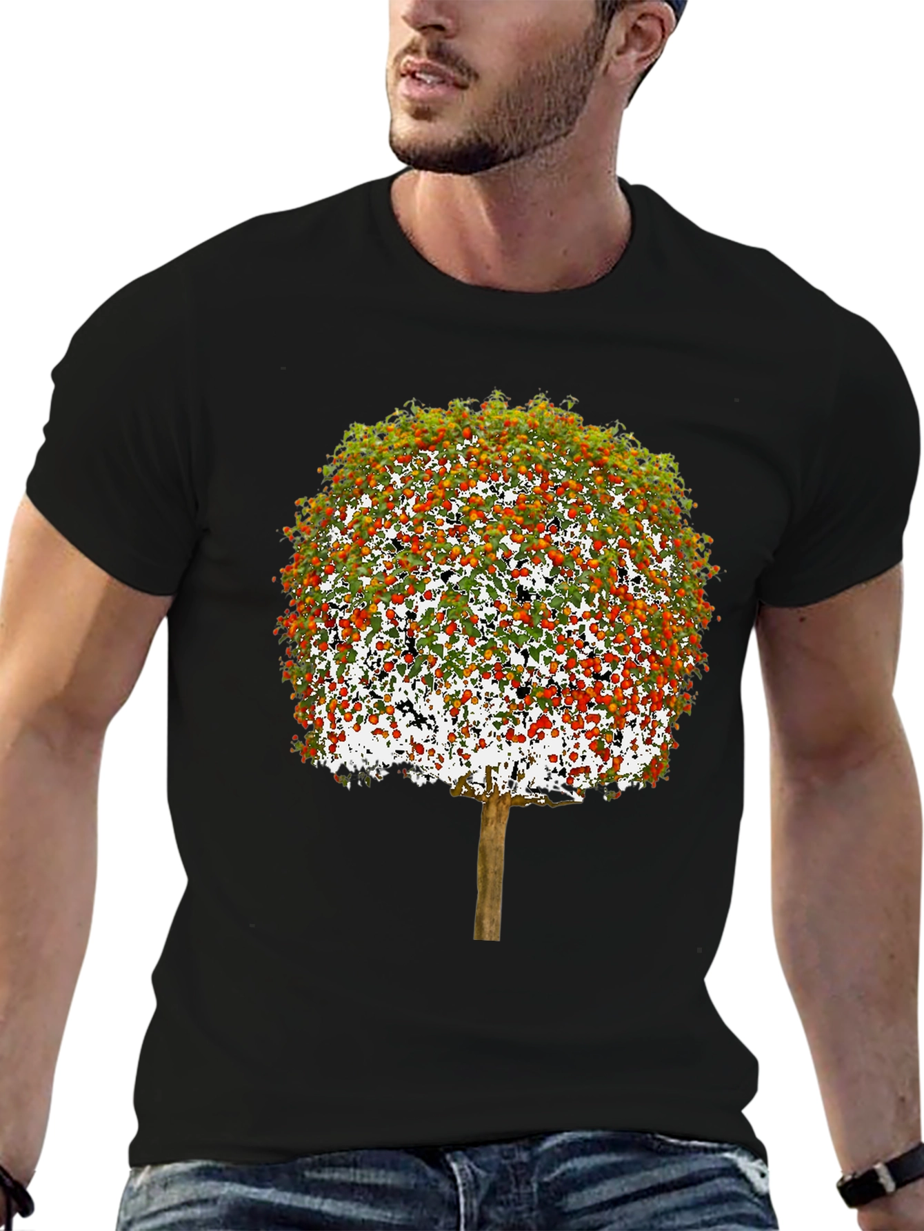 Tree Graphic T-Shirt - Unique Nature Design