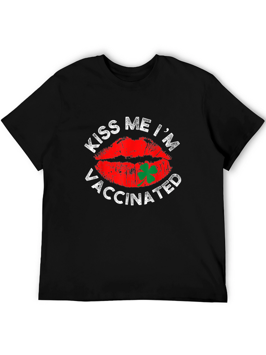 Kiss Me Im Vaccinated St. Patricks Day T-Shirt