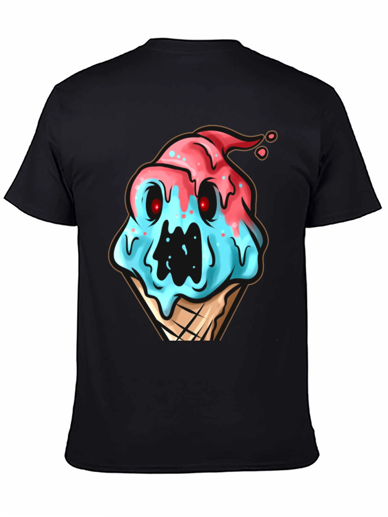 Spooky Ice Cream T-Shirt - Unique Graphic Tee