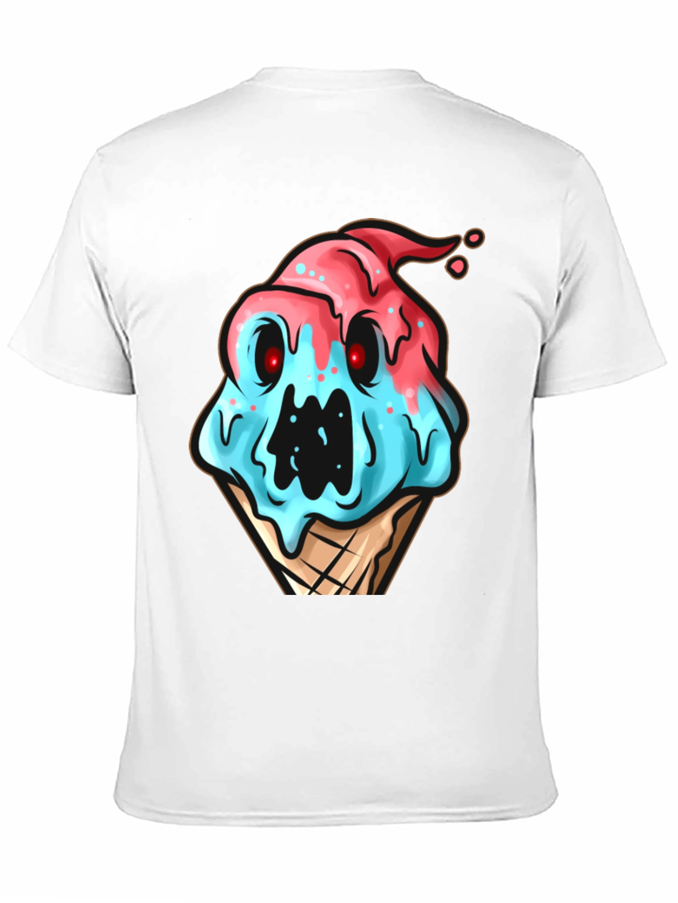 Spooky Ice Cream T-Shirt - Unique Graphic Tee
