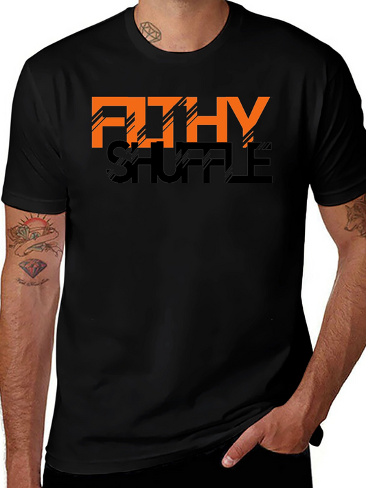 Filthy Shuffle Graphic Tee - Stylish Cotton T-Shirt
